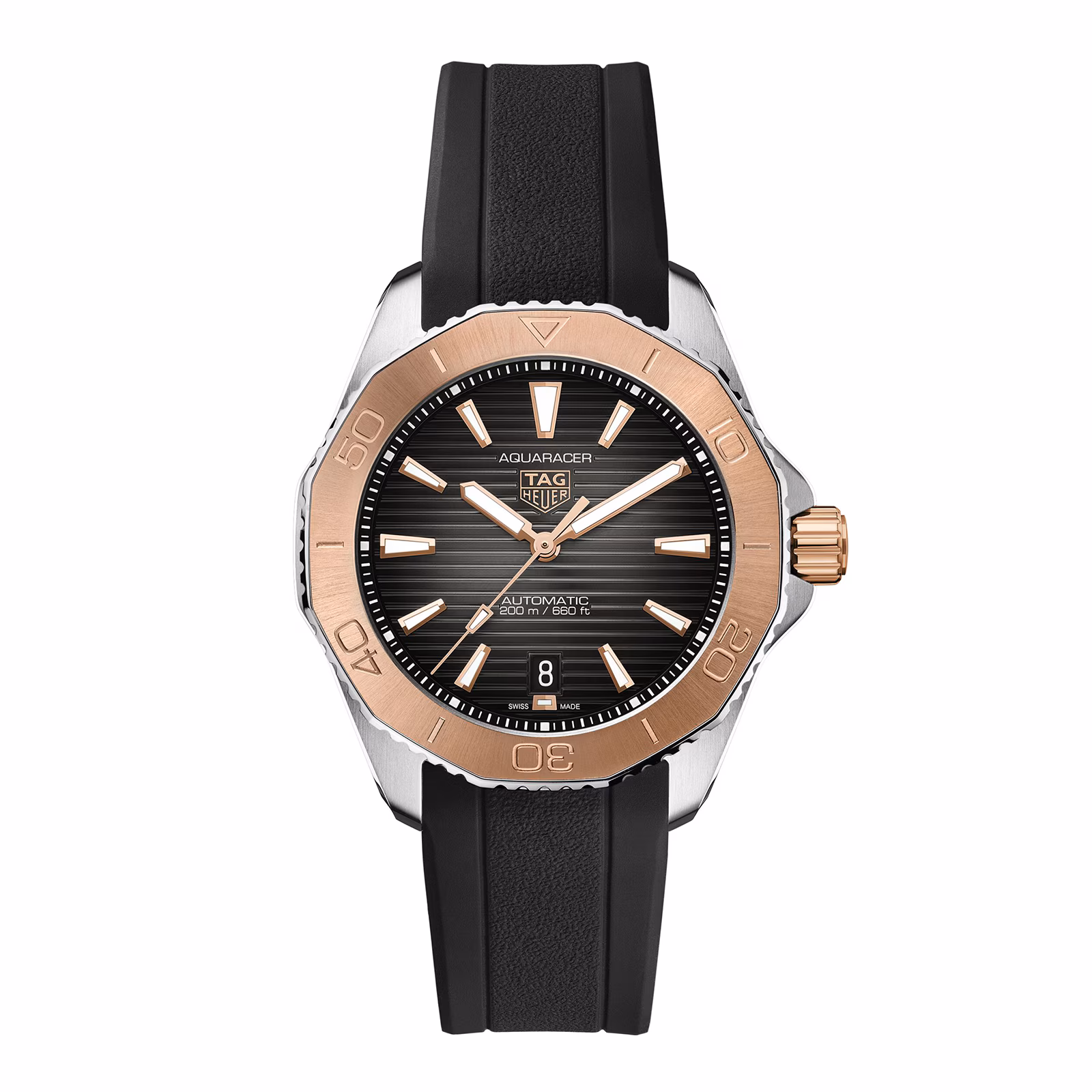 【Super Clone】TAG Heuer Aquaracer Professional 200 40mm Mens Watch Black WBP2151.FT6199
