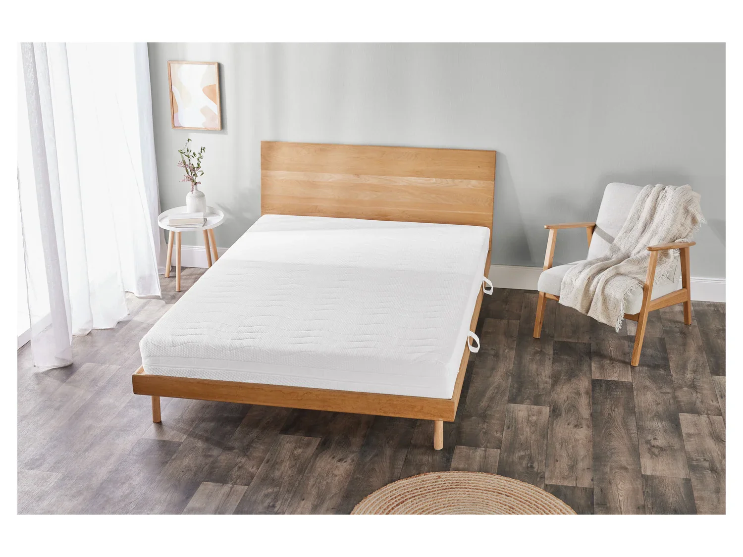 LIVARNO home Matelas en mousse froide 7 zones, 140 x 190 cm