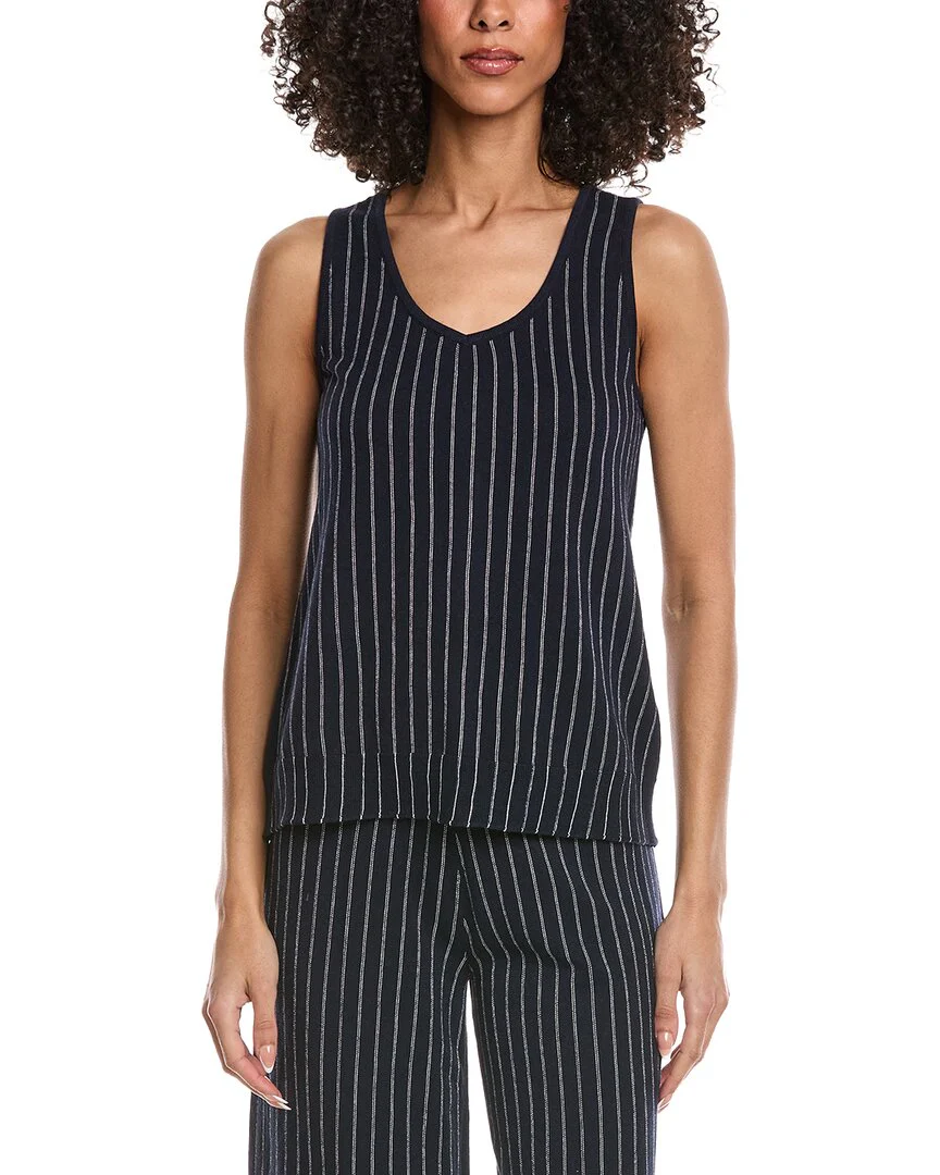 Nic+Zoe Petite Destination Stripe Knit Top