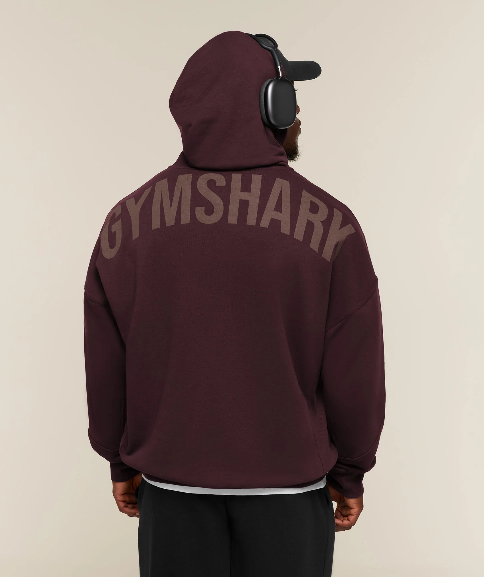 POWER ZIP UP HOODIE - Cherry Purple