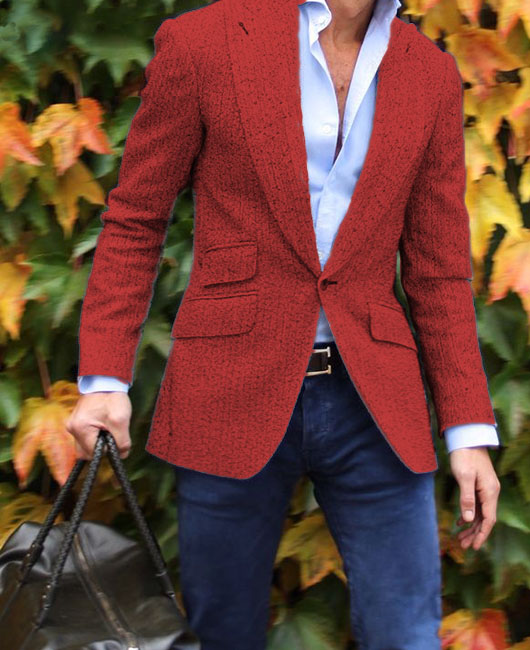 Blazer à simple boutonnage avec poches et col à revers, design quotidien