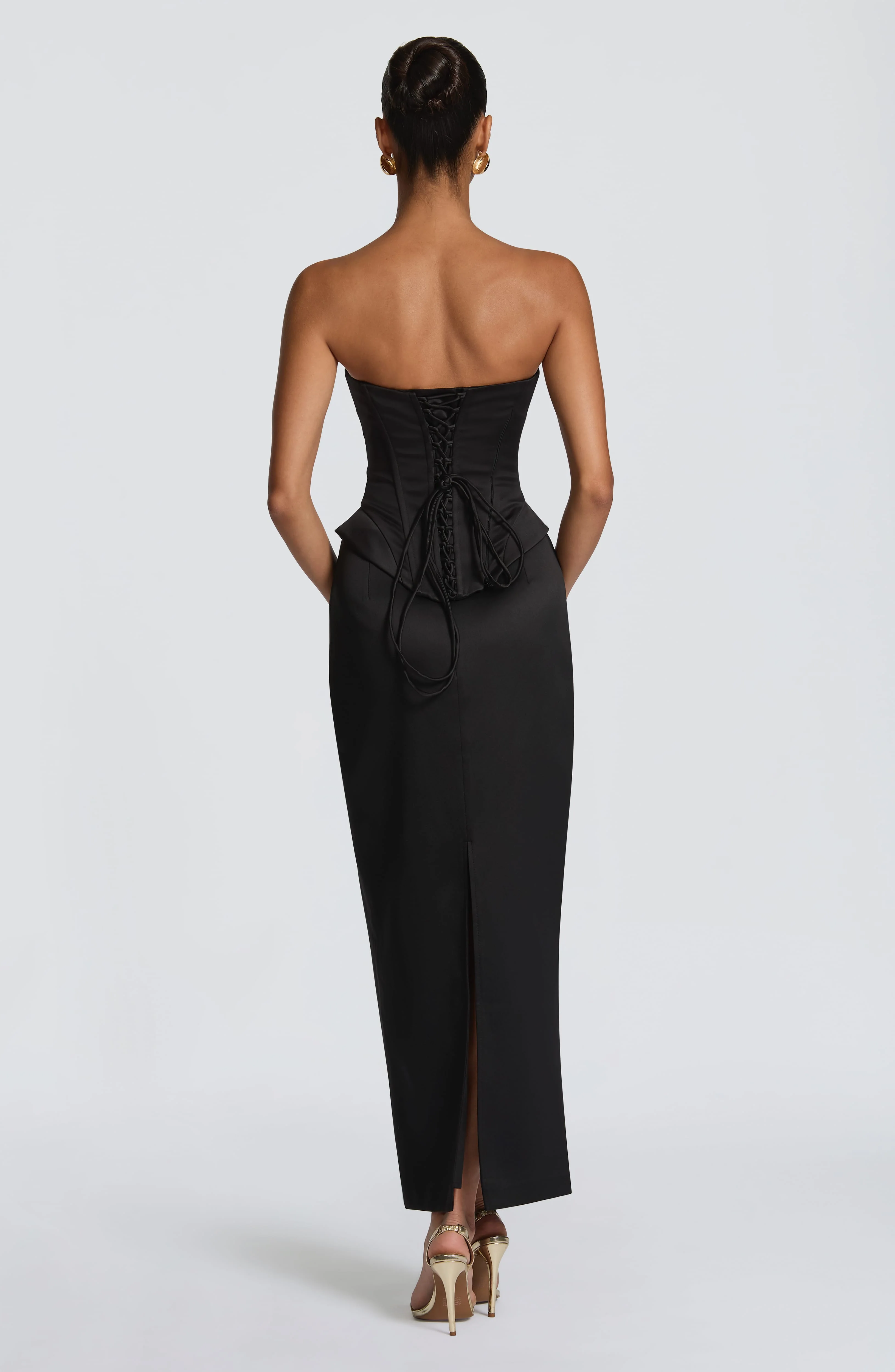 Calliope Midi Skirt - Black