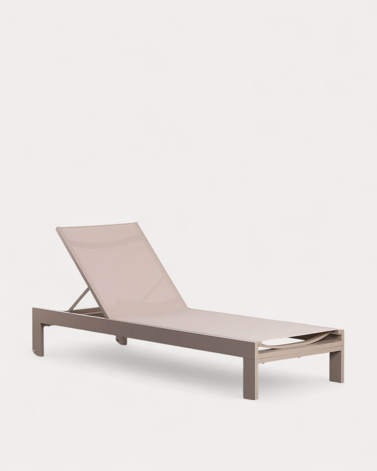 Kreta - Tumbona Reclinable de Tela y Aluminio New Kreta