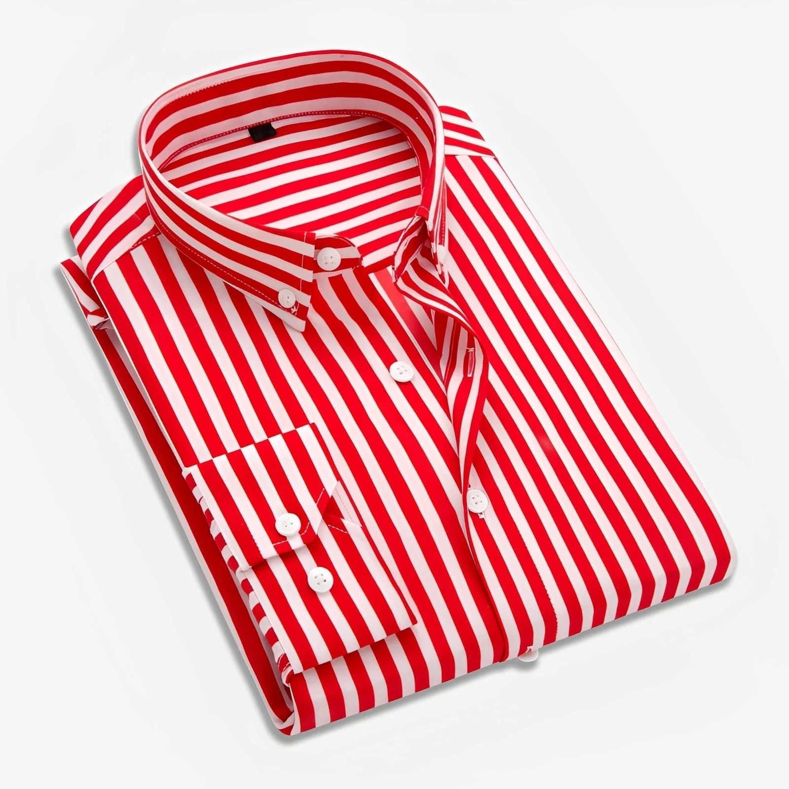 Edward - Chemise rayée à manches longues