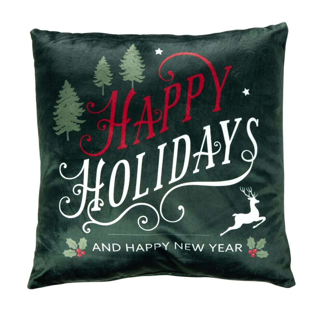 Coussin carré motif Noël 40x40cm (6 modèles)