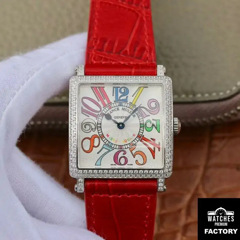 Franck Muller Master Square Ladies 6002 M QZ R GF Factory White Dial