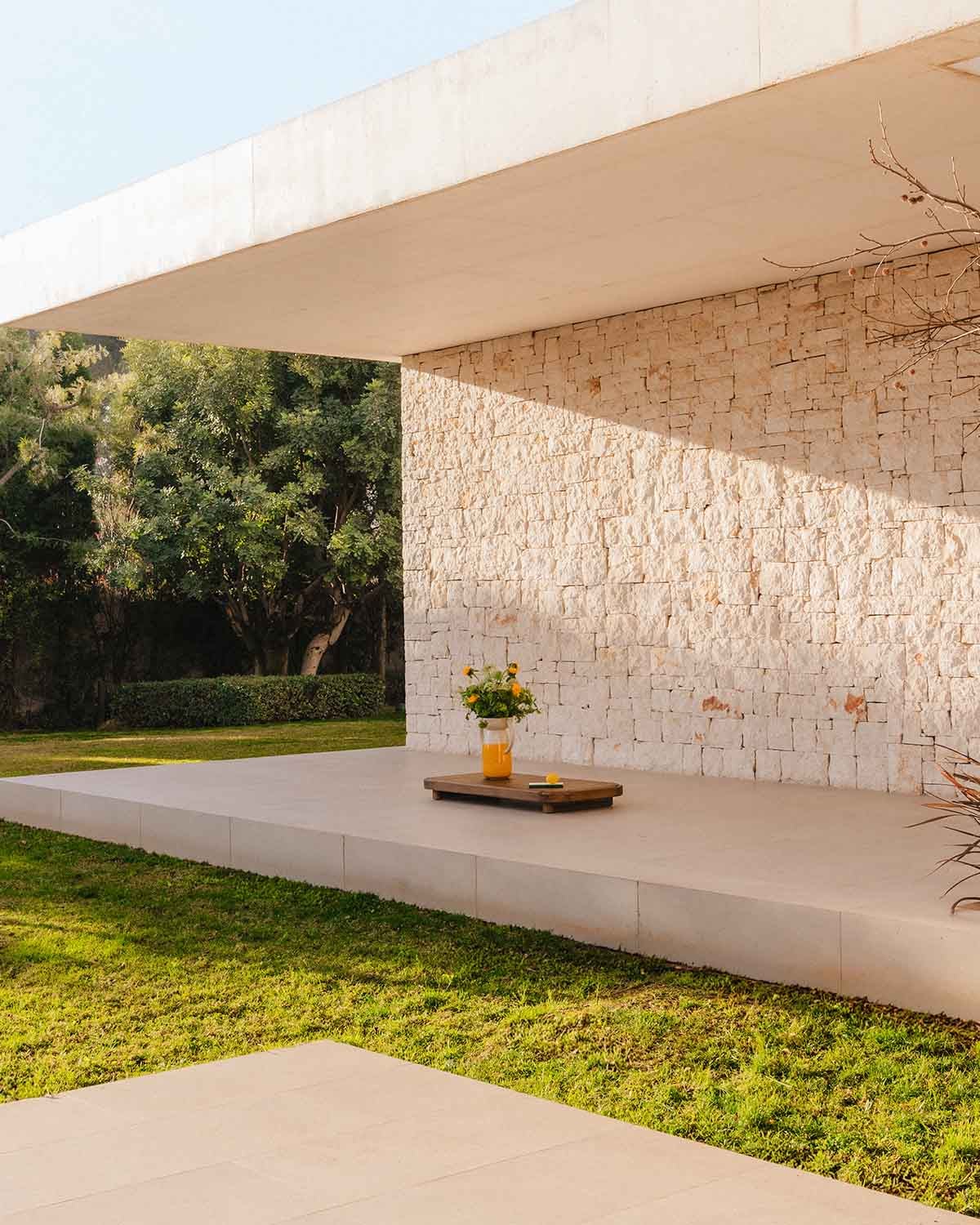 Redik - Mesa de Centro de Exterior Rectangular de Madera de Acacia (150x70 cm) Redik
