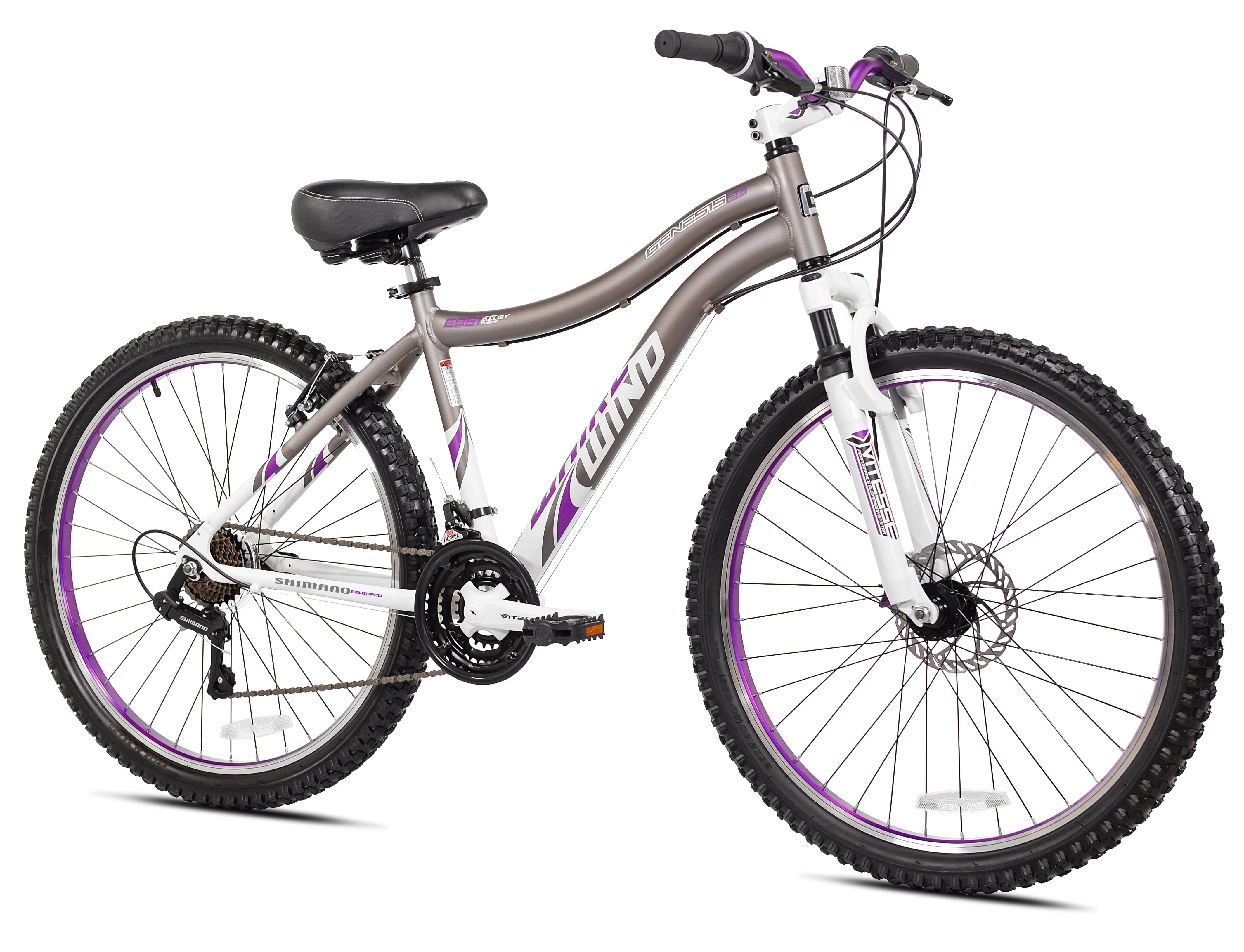26" Whirlwind Women'S Mountain Bike, Gray