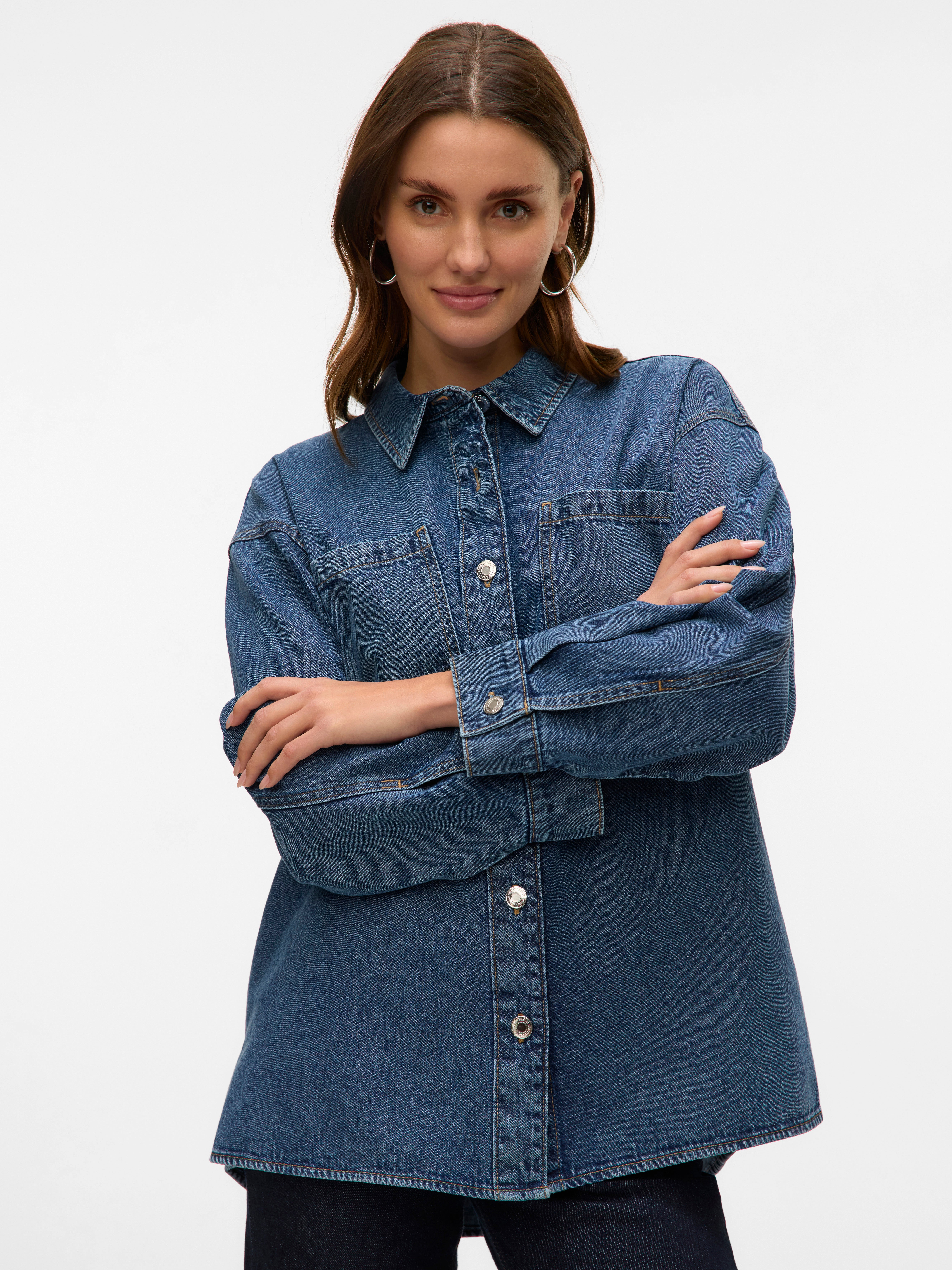 VERO MODA® VMJENNIE Denim shirt