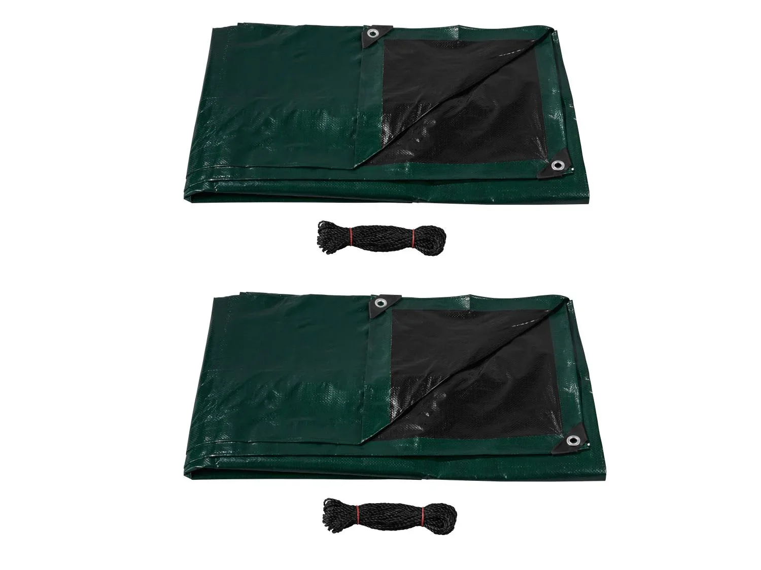 PARKSIDE Lot de 2 bches universelles, 1,5 x 6 m