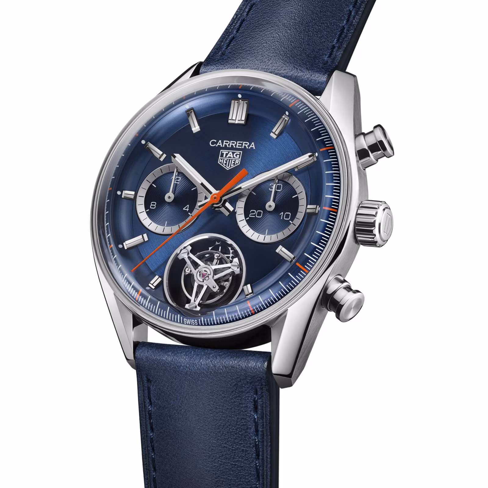 【Super Clone】TAG Heuer Carrera Chronograph Tourbillon 42mm Mens Watch CBS5010.FC6543