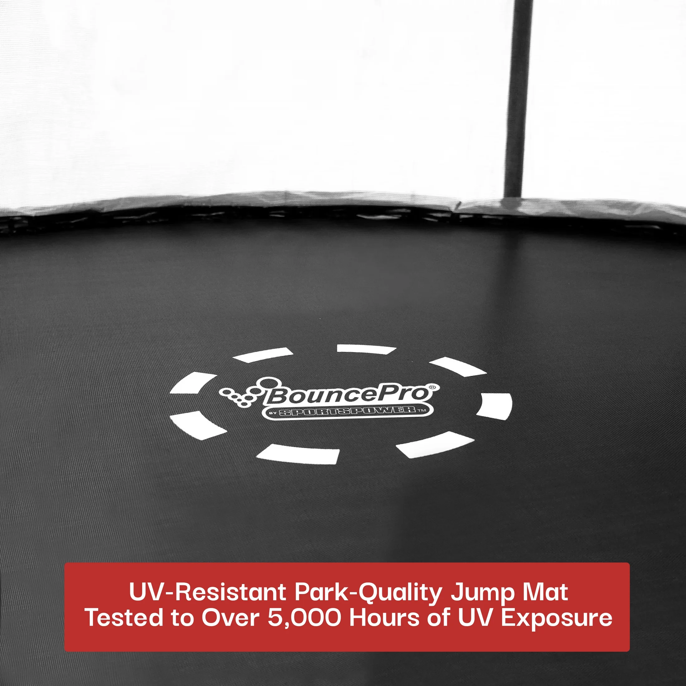 Bounce Pro 6x8’ Rectangular Trampoline for Kids 6+ with Safety-Enclosure in Gray and Orange - Image 8