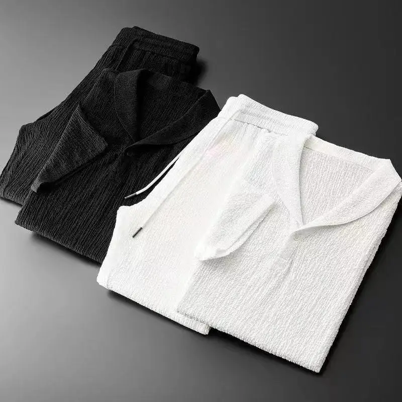 Luca - T-shirt à manches courtes avec pantalon à taille élastique