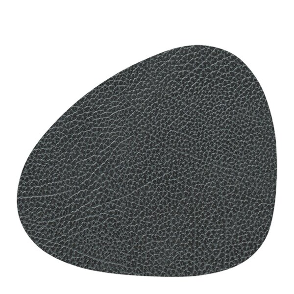 Curve Hippo glassbrikke 11x13 cm svart antrasitt