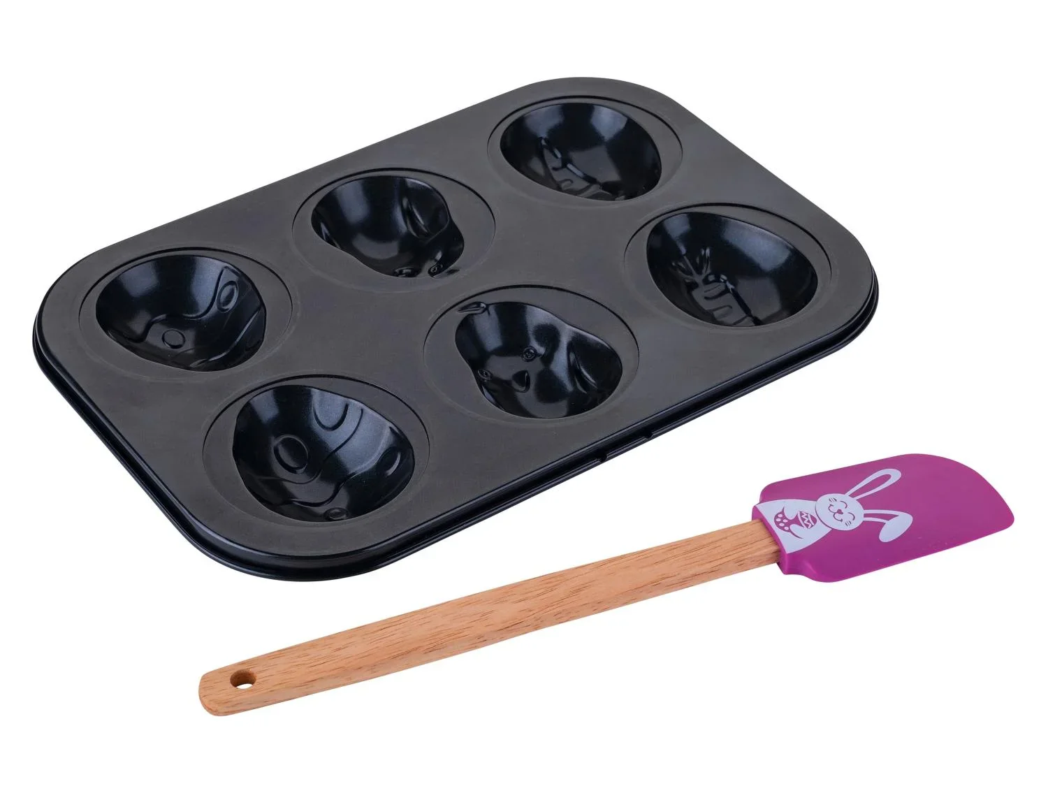 FACKELMANN Moule  muffins avec spatule