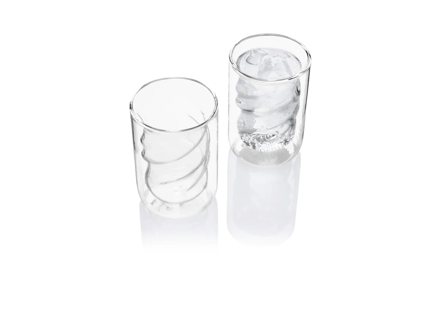 ERNESTO Lot de 2 verres  double paroi