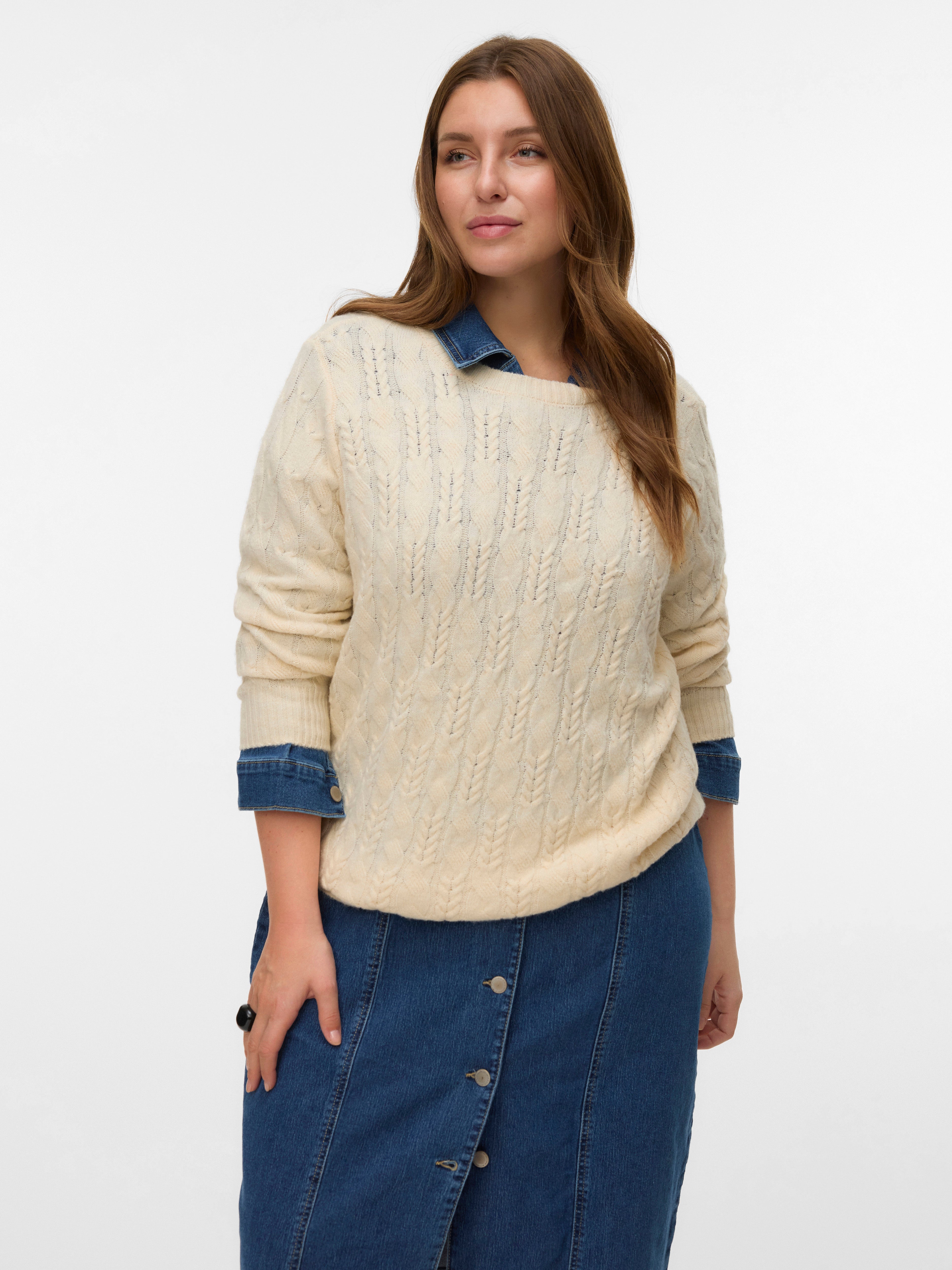 VERO MODA® VMCARIES Knitted pullover