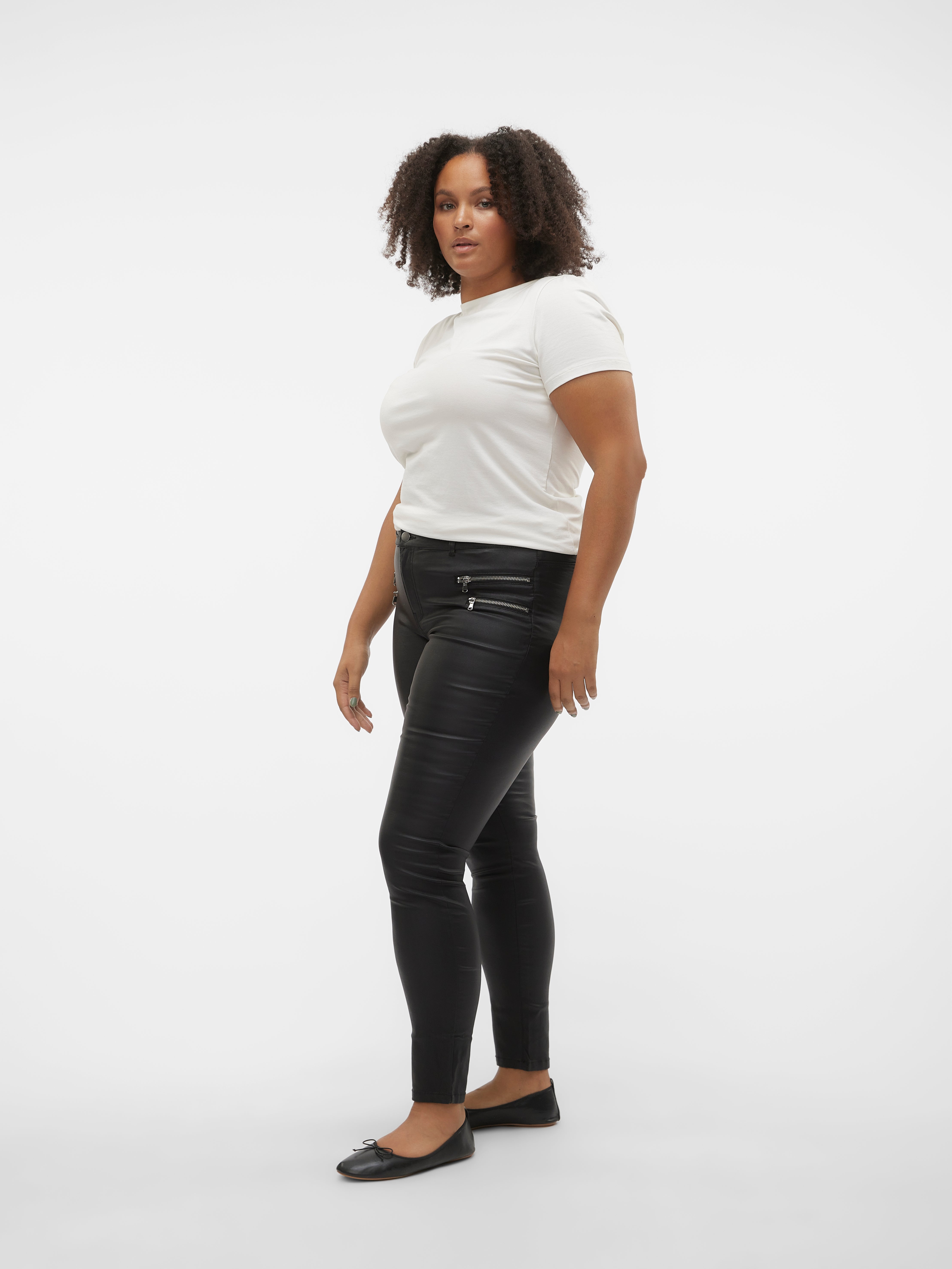 VERO MODA® VMCSEVEN Mid waist Trousers