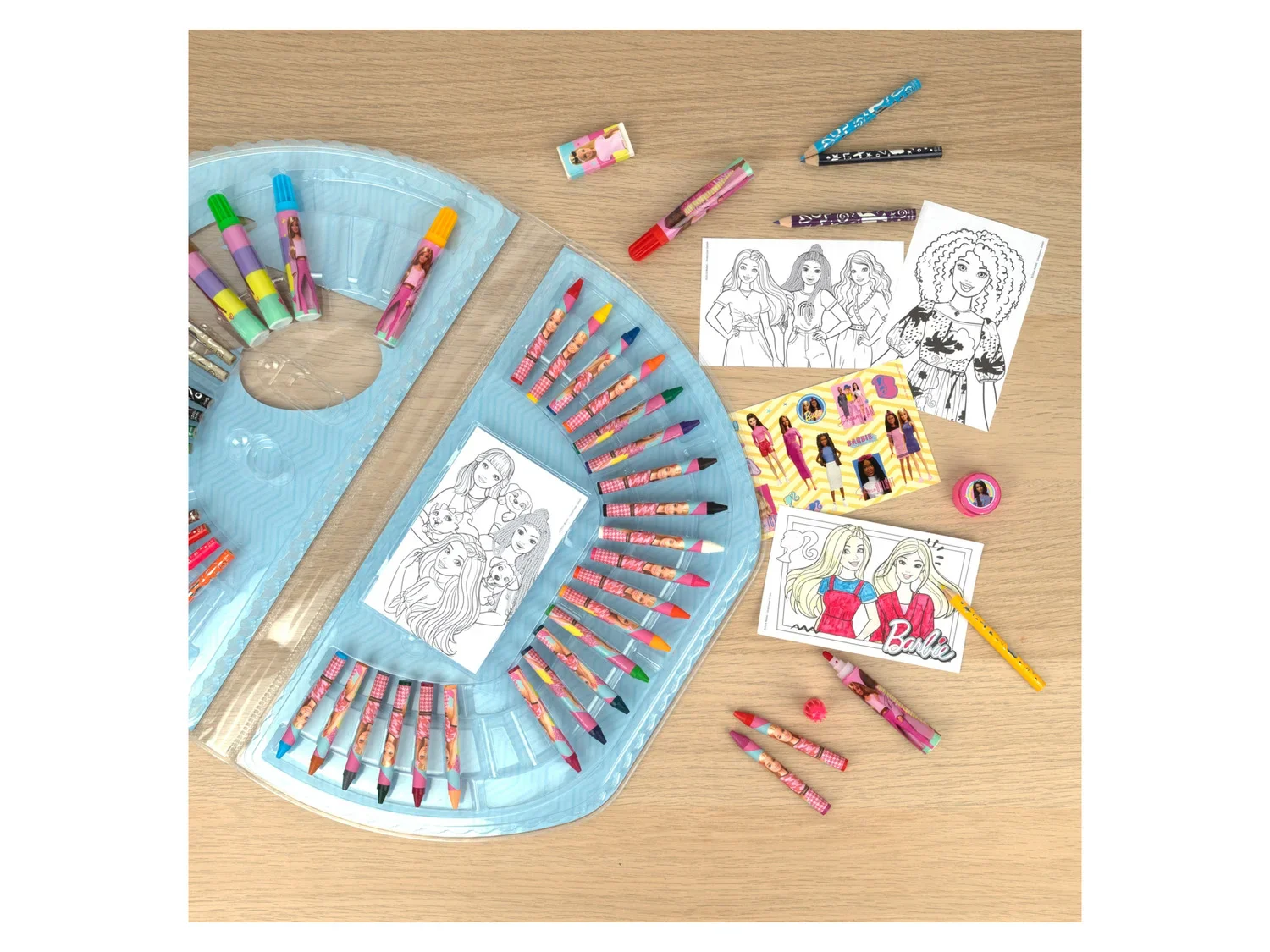 Barbie Mallette de dessin, 51 pices