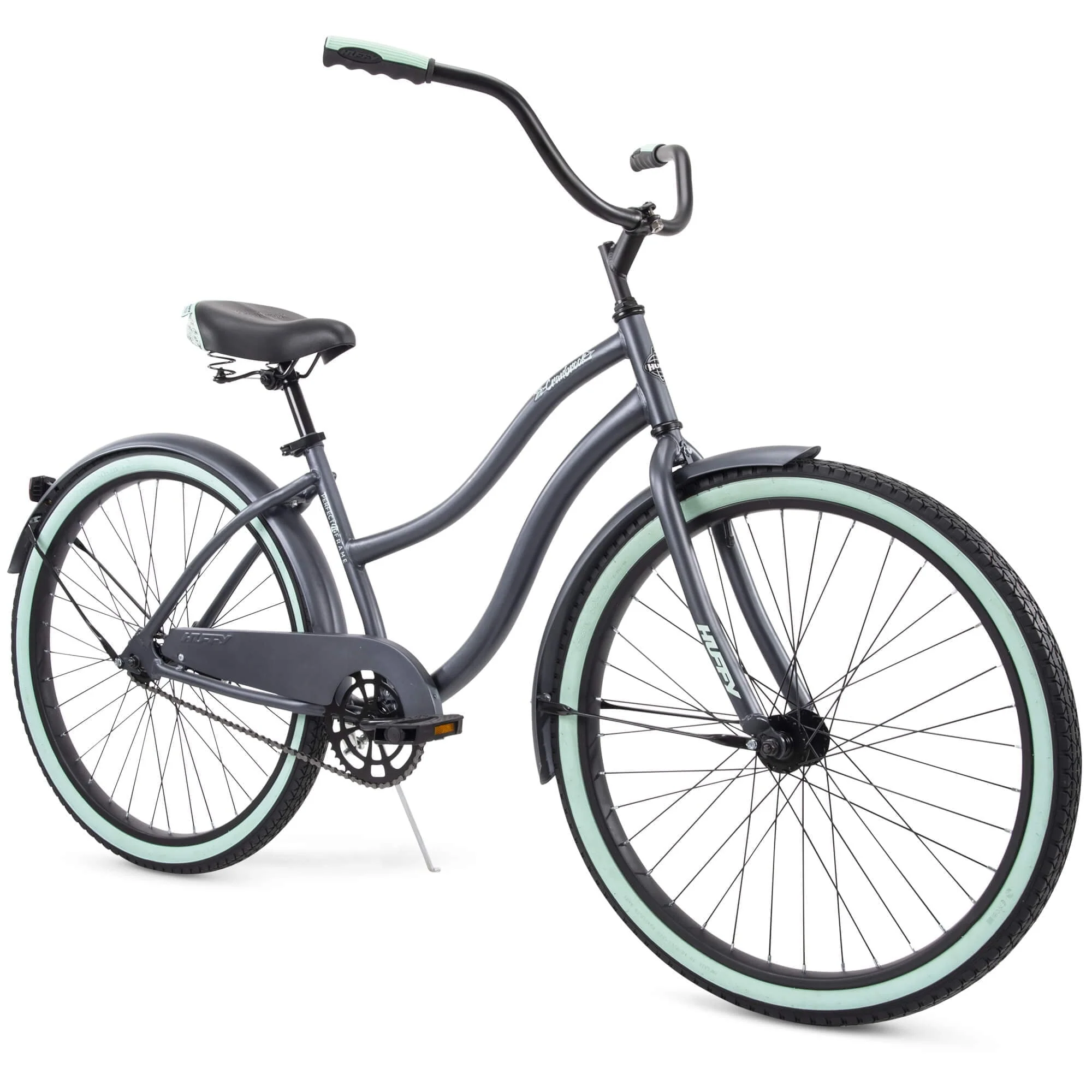 Huffy 26 in Cranbrook Women'S Comfort Cruiser Bike, Gray