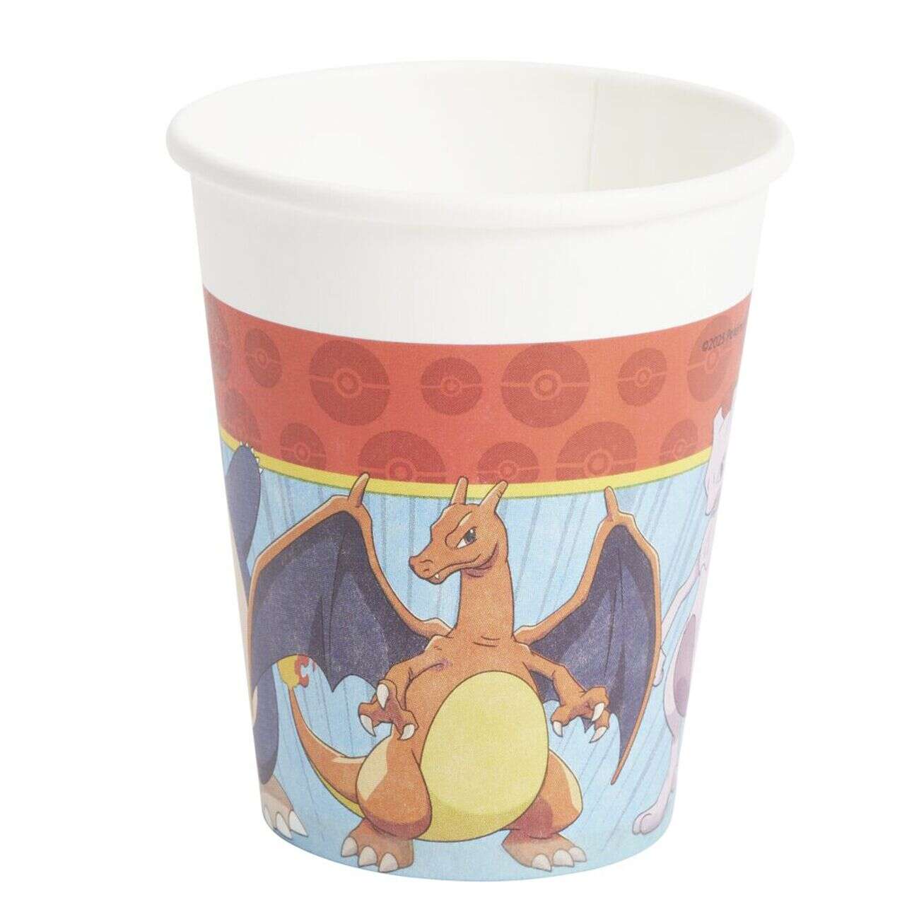 Gobelet carton x8 Pokémon 20cl