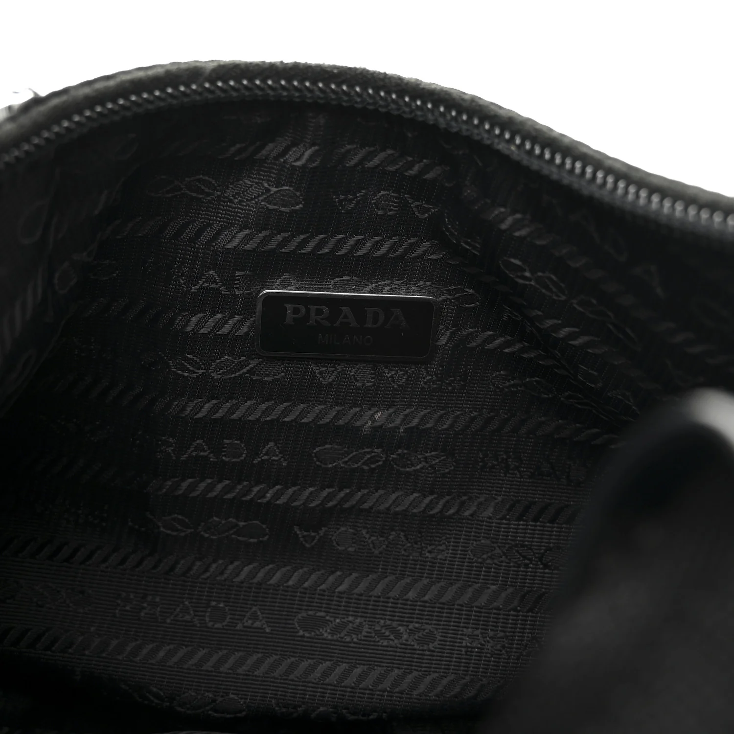 Tessuto Nylon Mini Re-Edition 2000 Bag Black