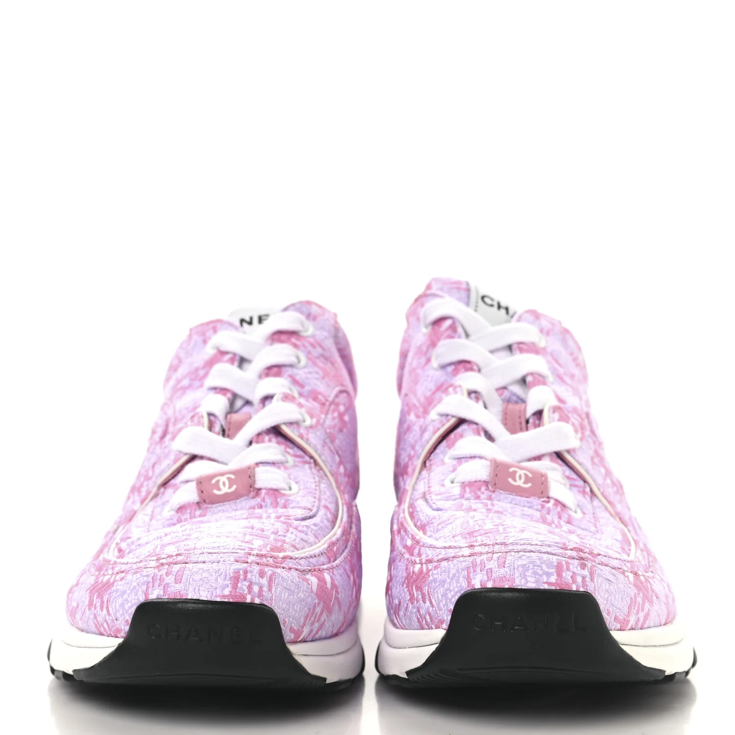 Tweed CC Sneakers 39 Pink