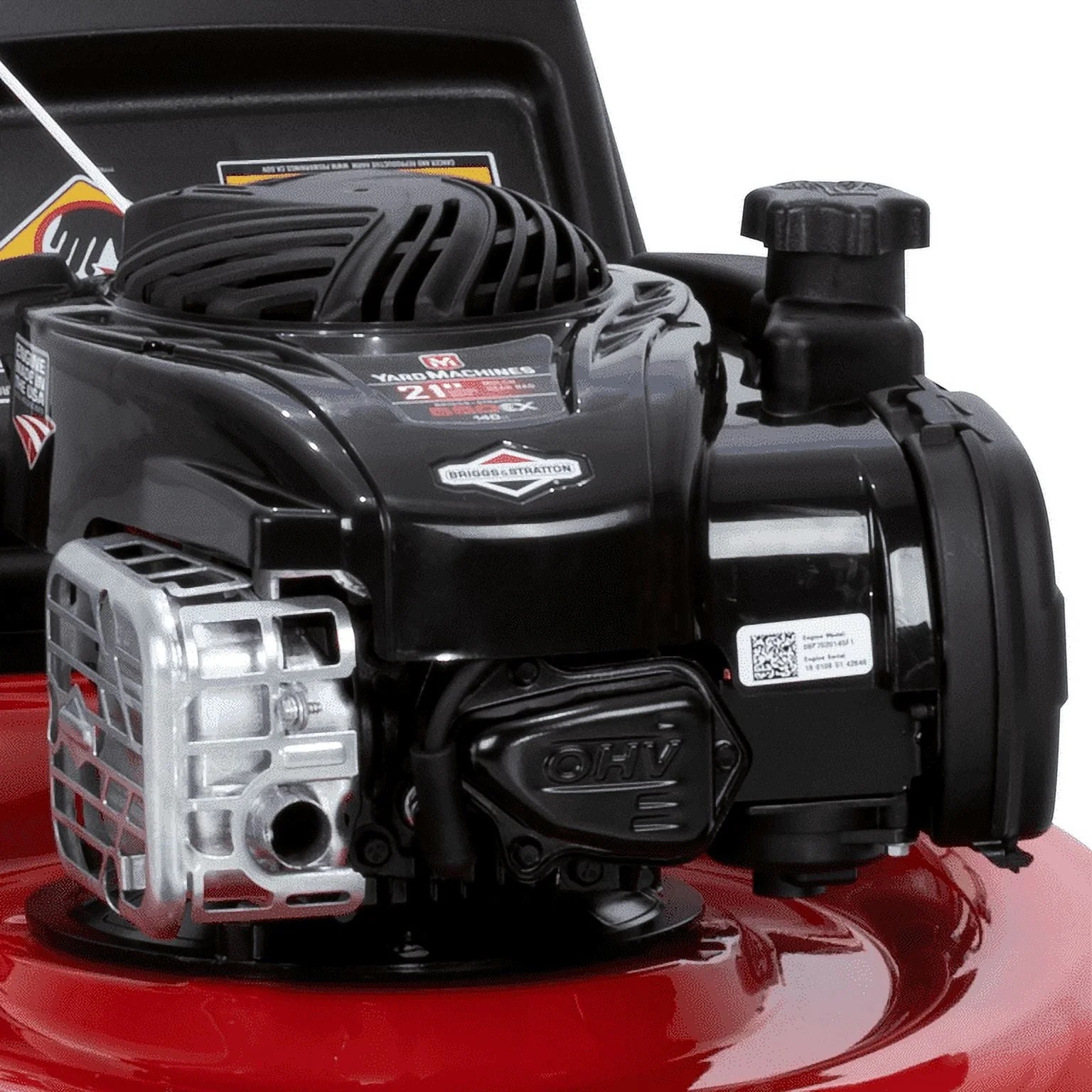 Restored Yard Machines 21" Walk Behind Push Mower 140cc Briggs Stratton (Refurbished) Image 2