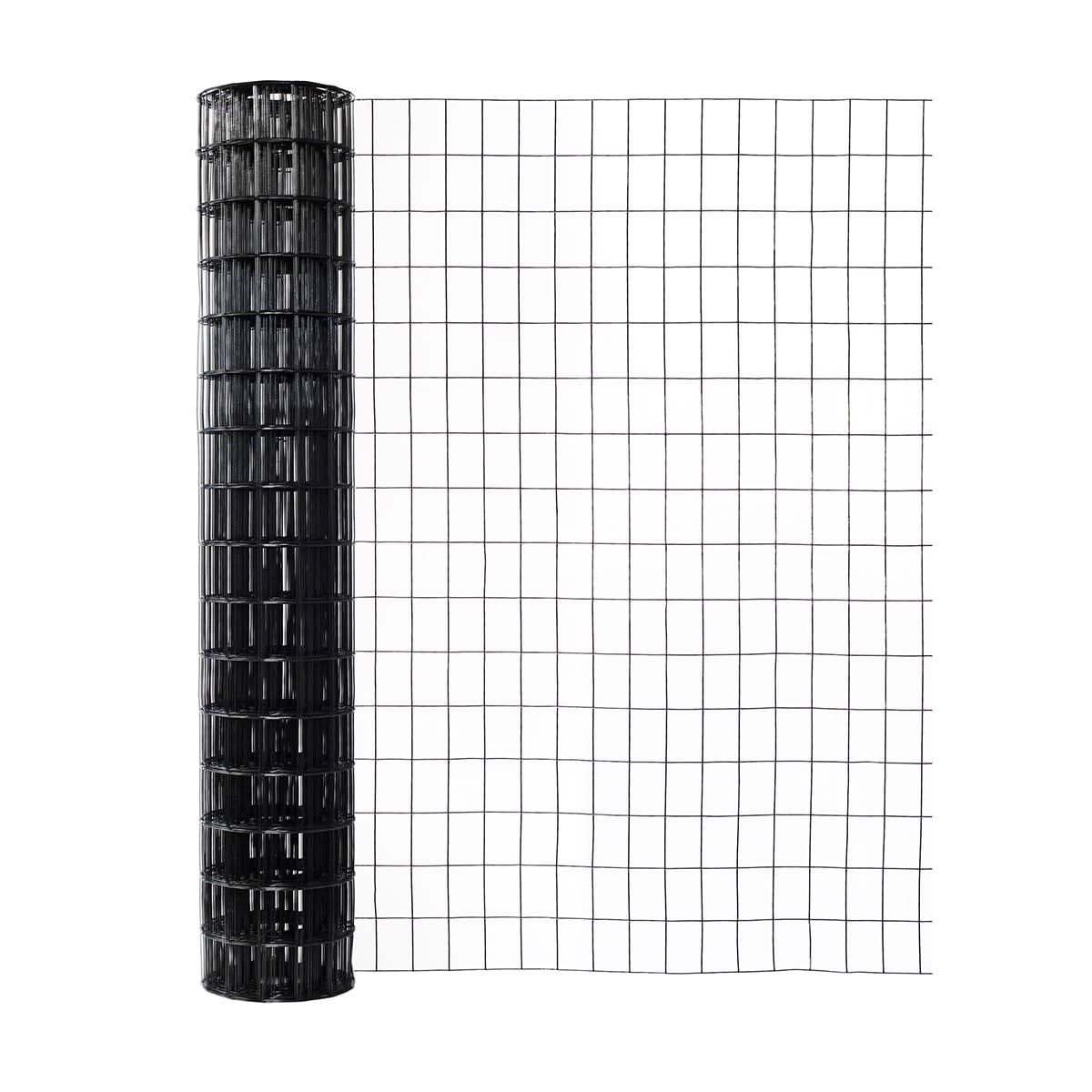 Garden Craft 50-ft x 4-ft Black Steel Welded Wire Rolled Fencing with Mesh Size 2-in x 3-in | 794850S