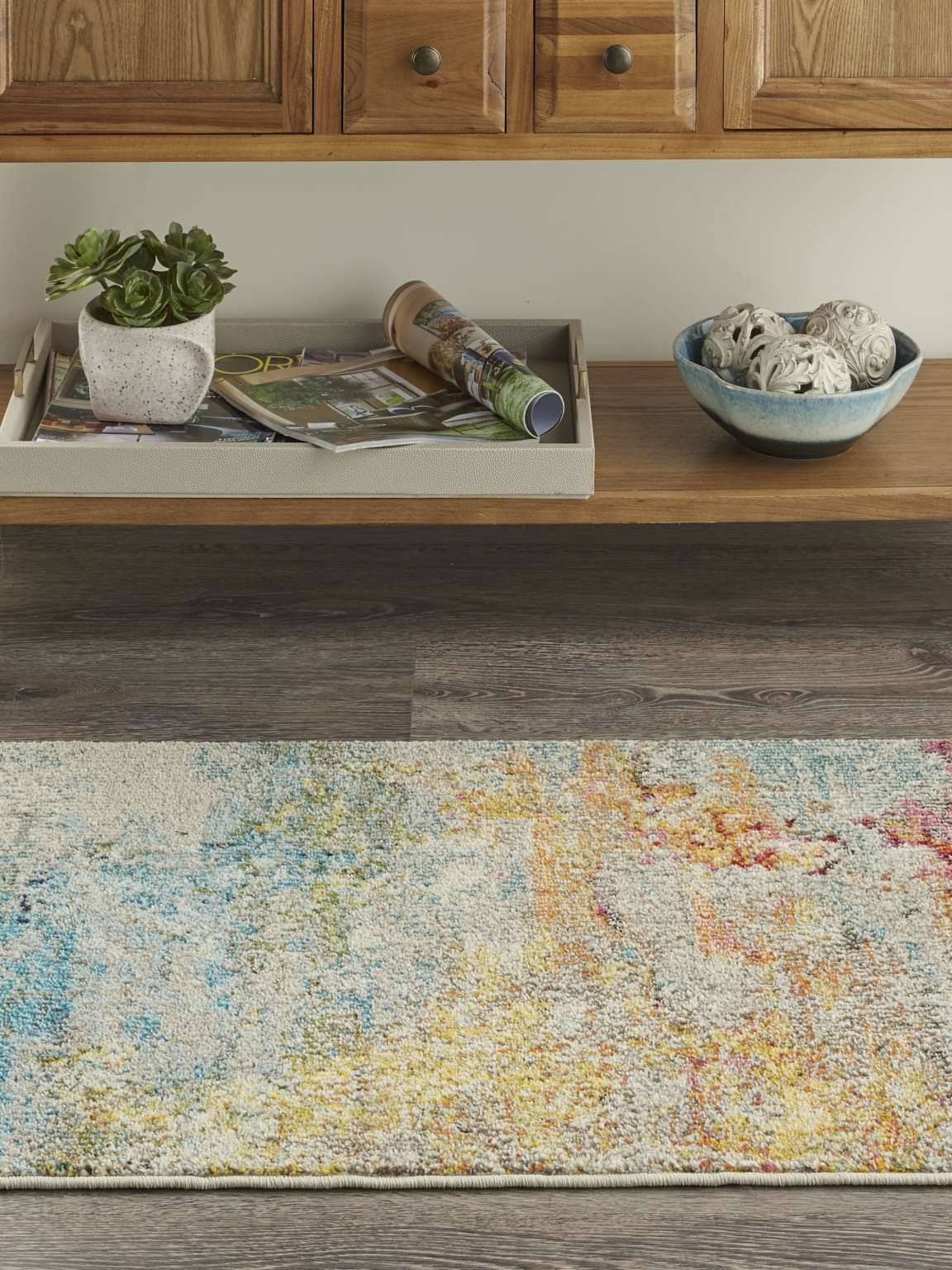 Nourison Celestial CES02 Indoor Area Rug, Sealife