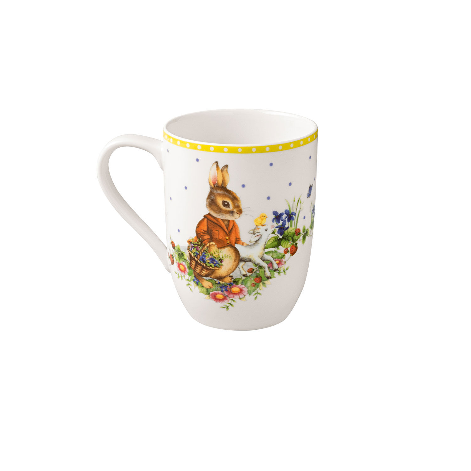 Spring Awakening Mug - Multi-colored, 9.9 oz, Premium Porcelain