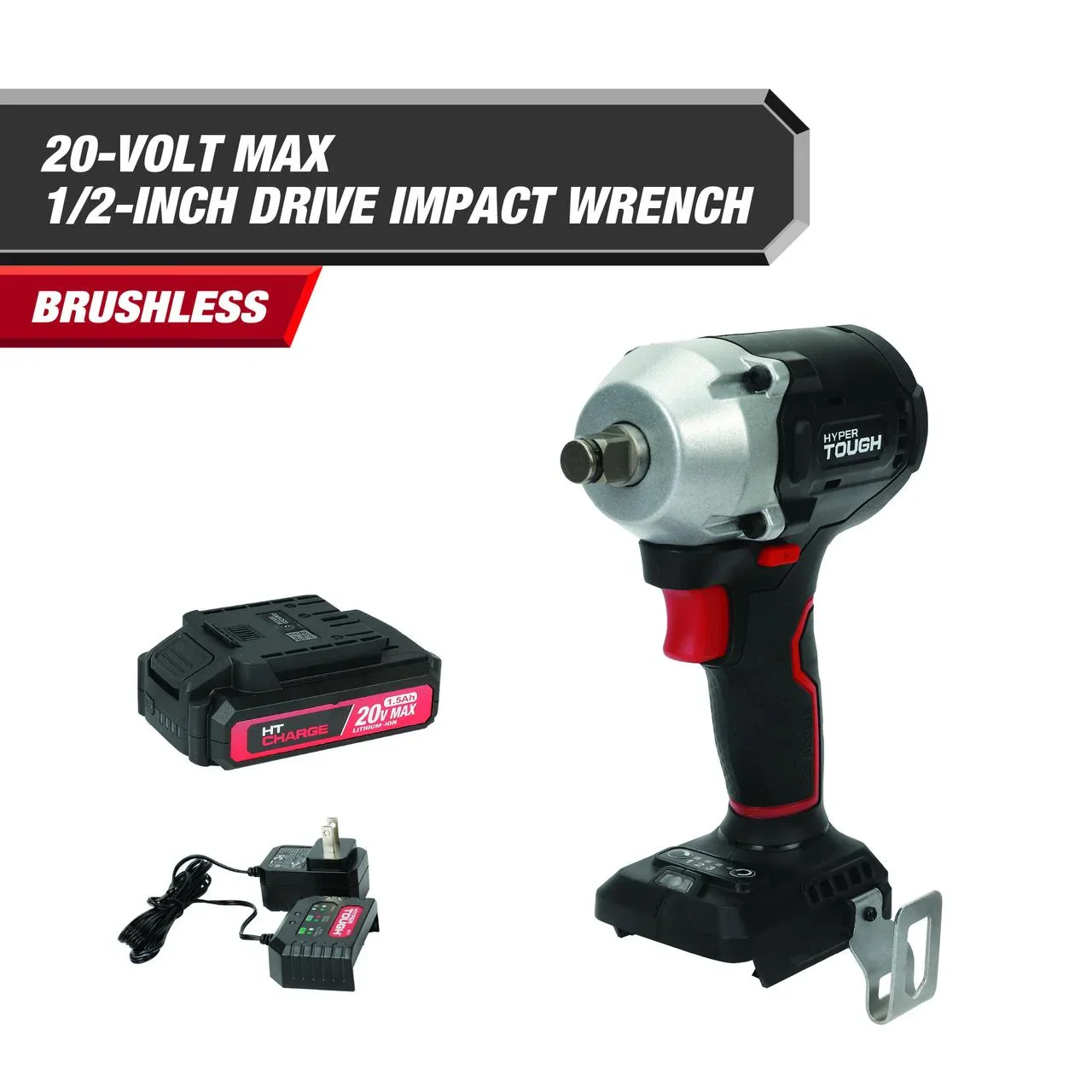 HT 20V Hammer Drill & HT 20v Impact Wrench 350ft/lbs