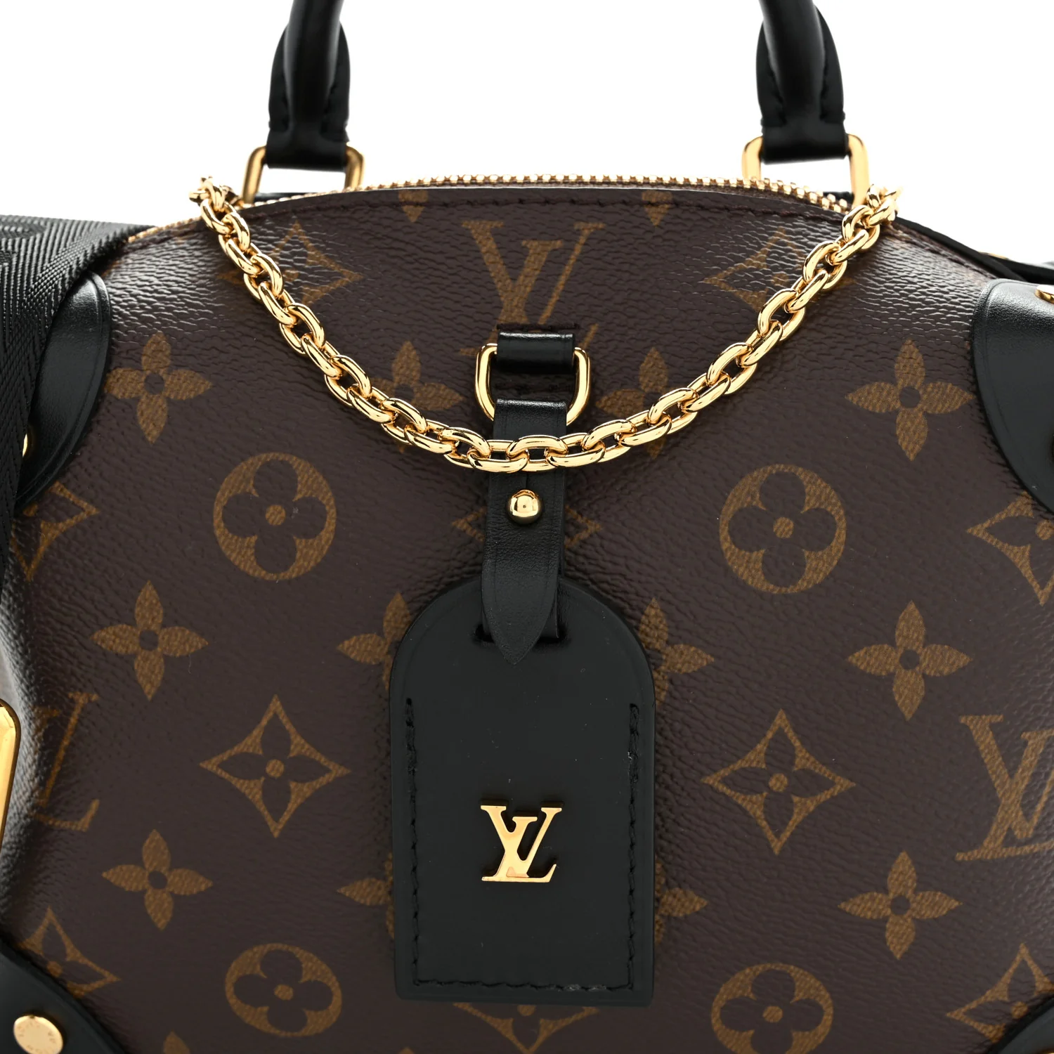 Monogram Petite Malle Souple Black