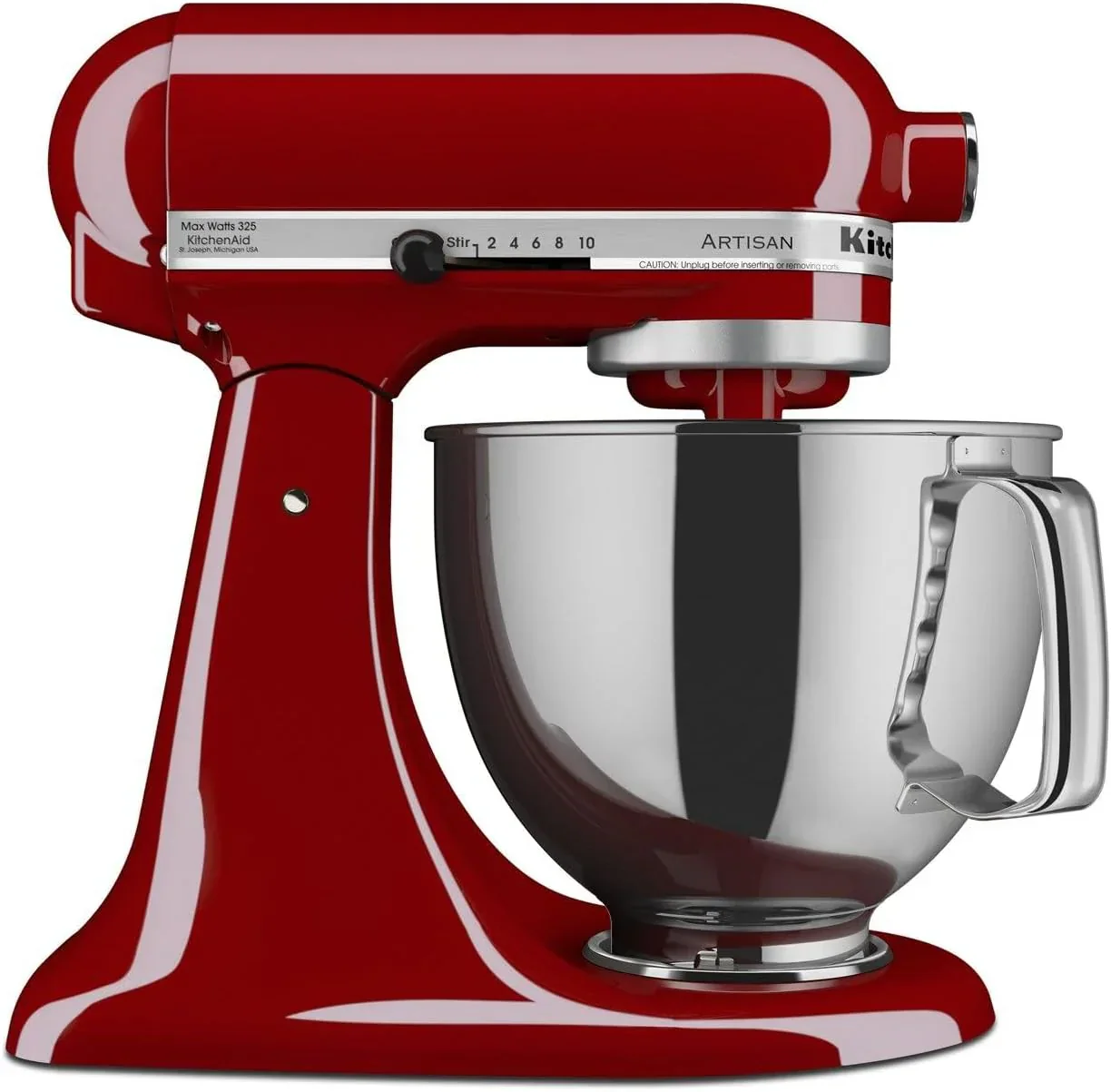 Robot pâtissier KitchenAid Artisan Series de 5 pintes à tête inclinable
