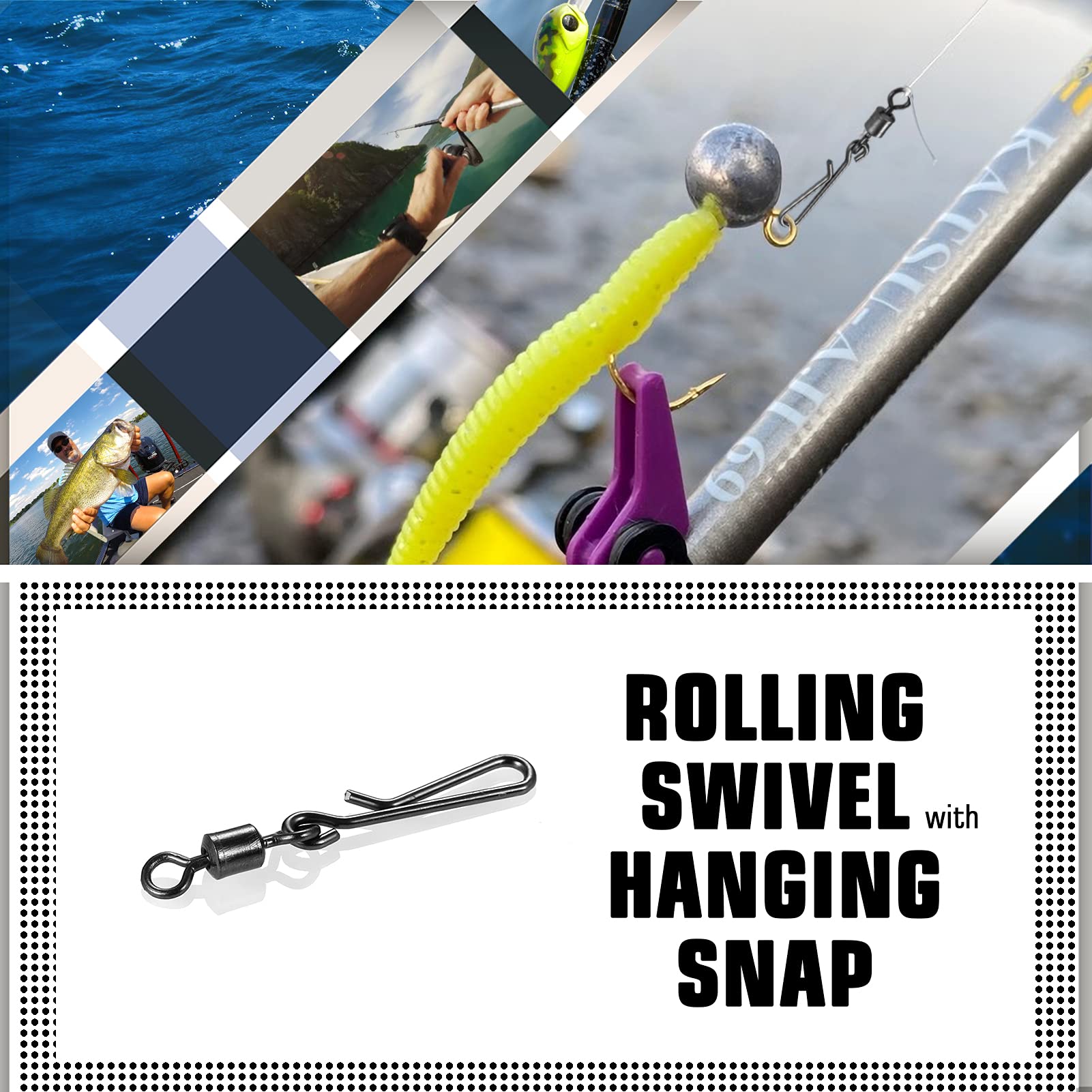 Fishing Swivel Kit Stainless