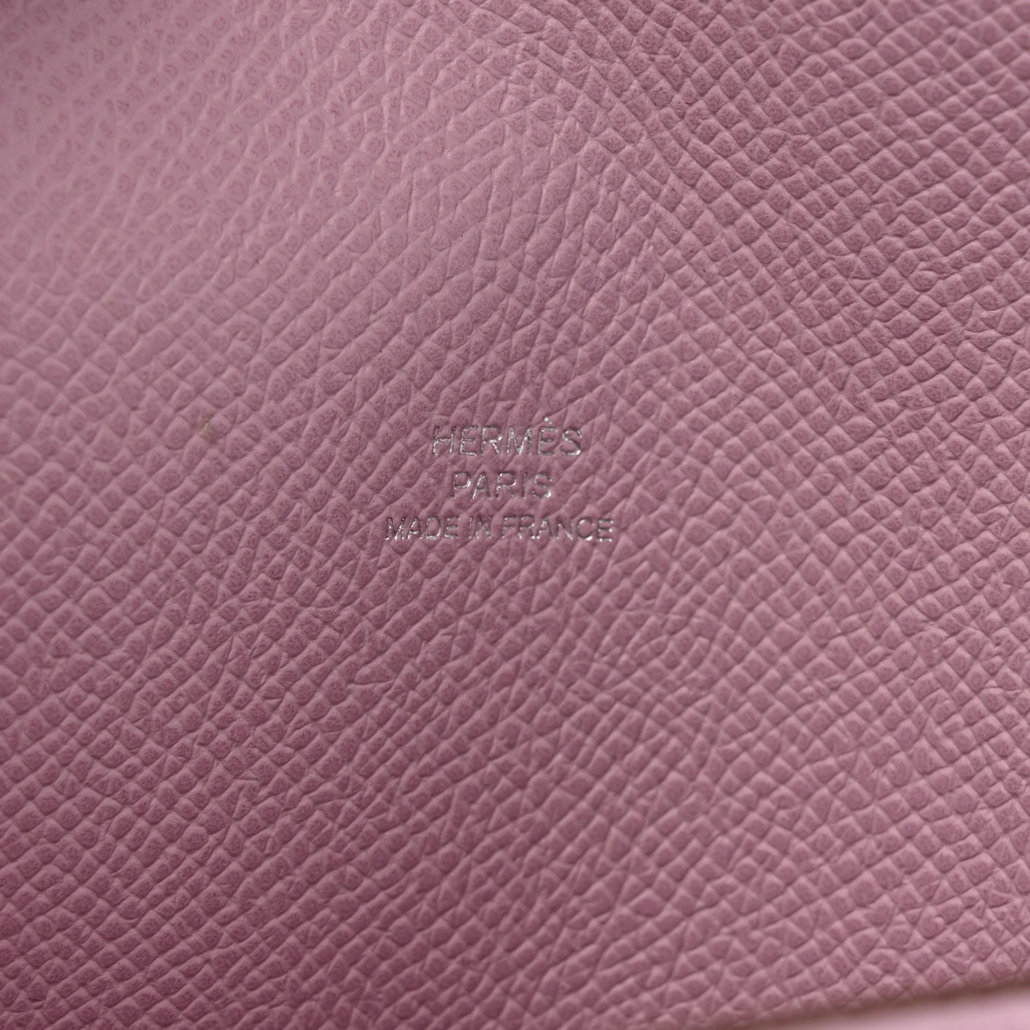 Epsom Hermesnap Wallet Mauve Sylvestre