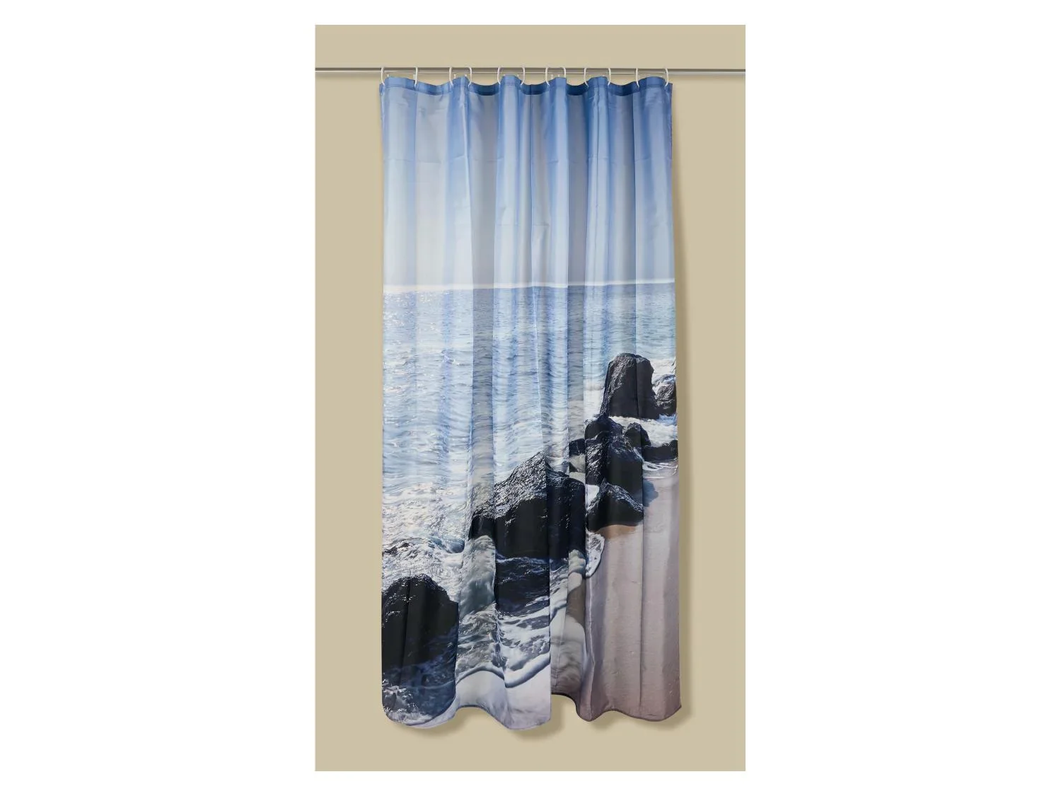LIVARNO Rideau de douche, 180 x 200 cm