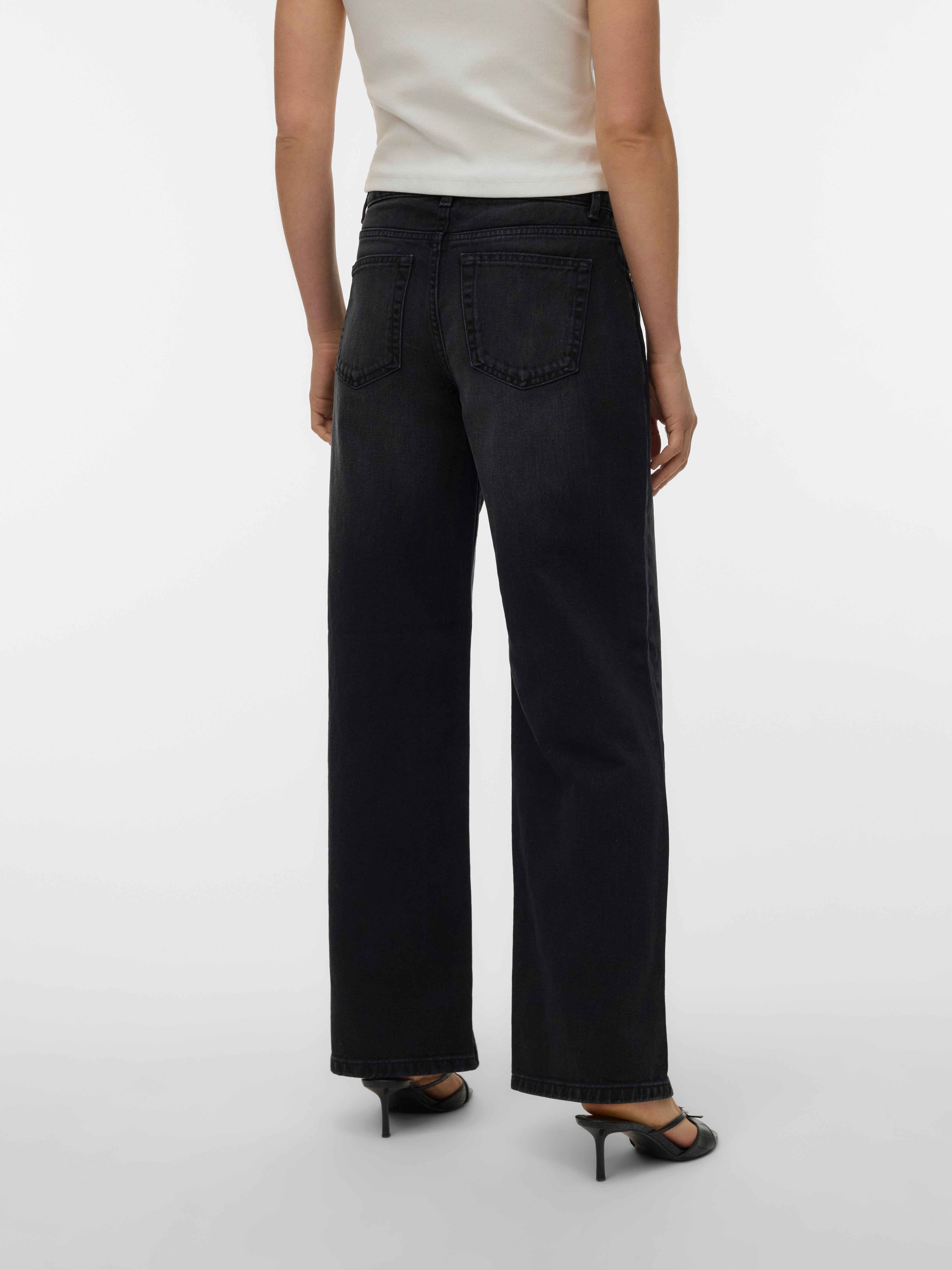VERO MODA® VMHALLIE Low rise Wide Fit Jeans