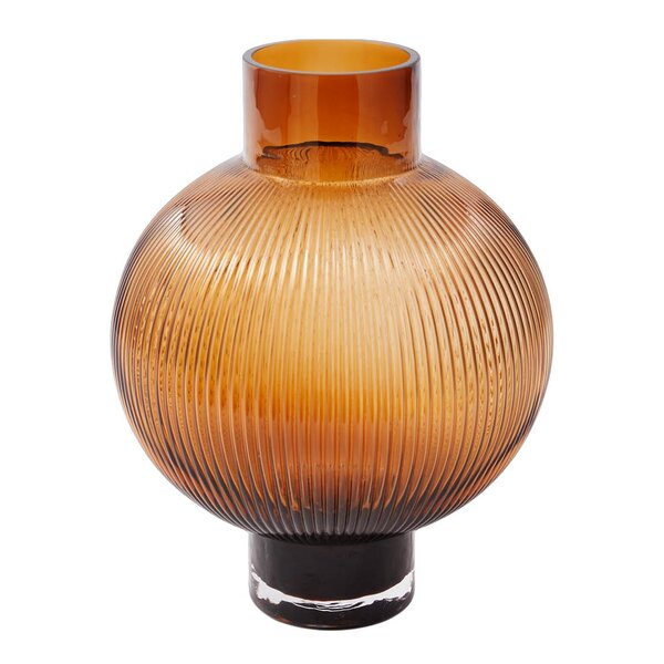 Hot Air Balloon vase 30 cm mørk brun