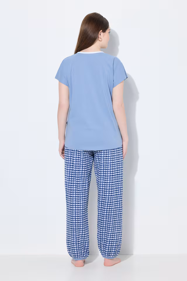 Sweet Checks Two Piece Pajama Set