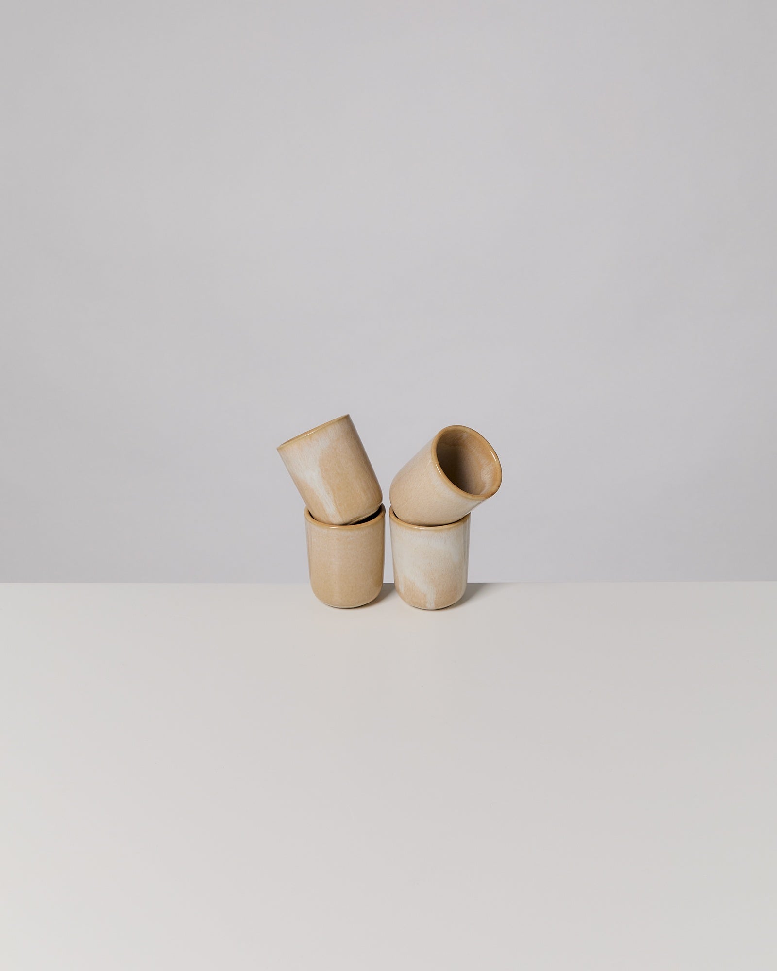 CORDOAMA - ESPRESSO CUP SAND SET OF 4