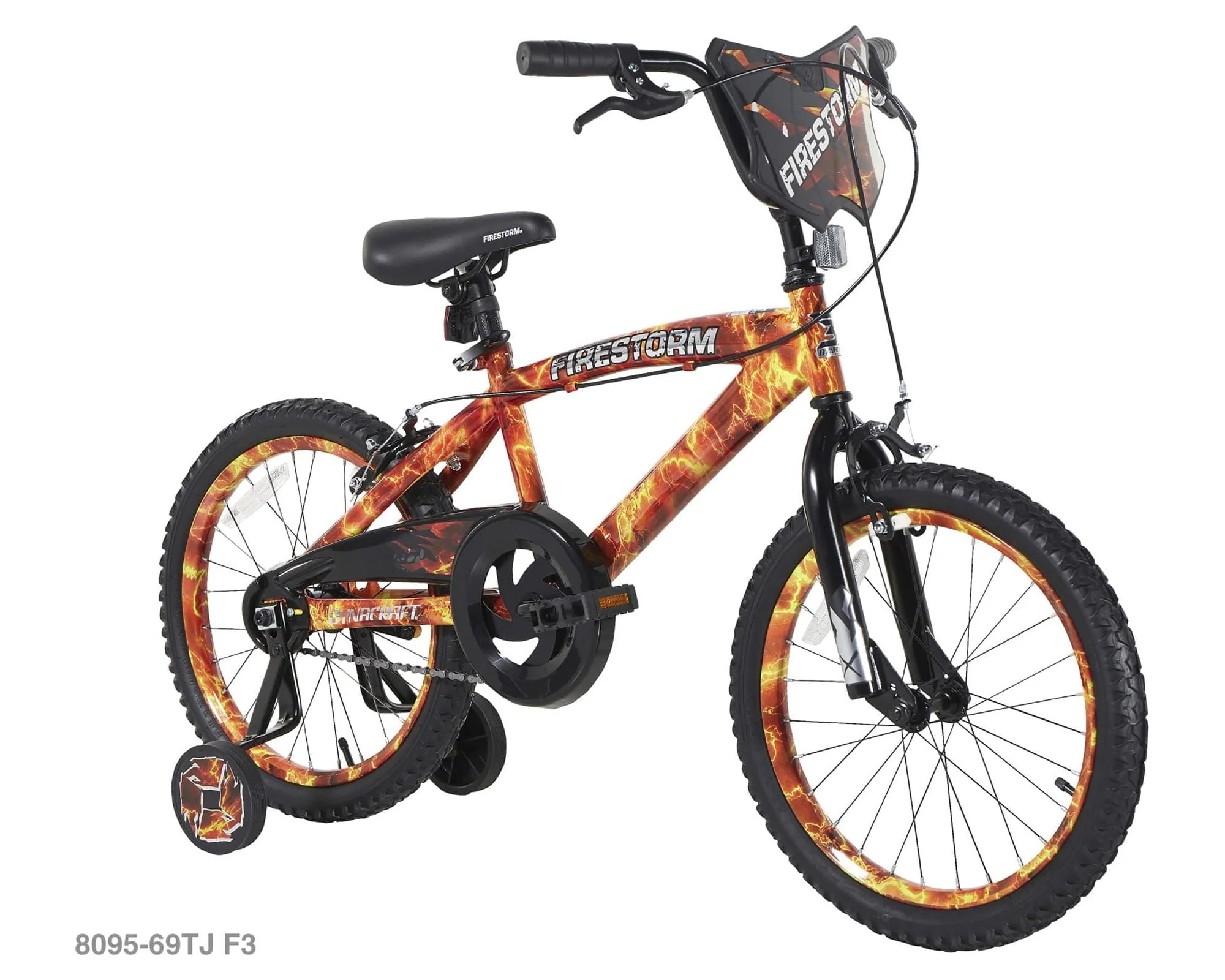 Dynacraft Firestorm 18 - Inch Boys Bike for Ages 6 - 9 Years