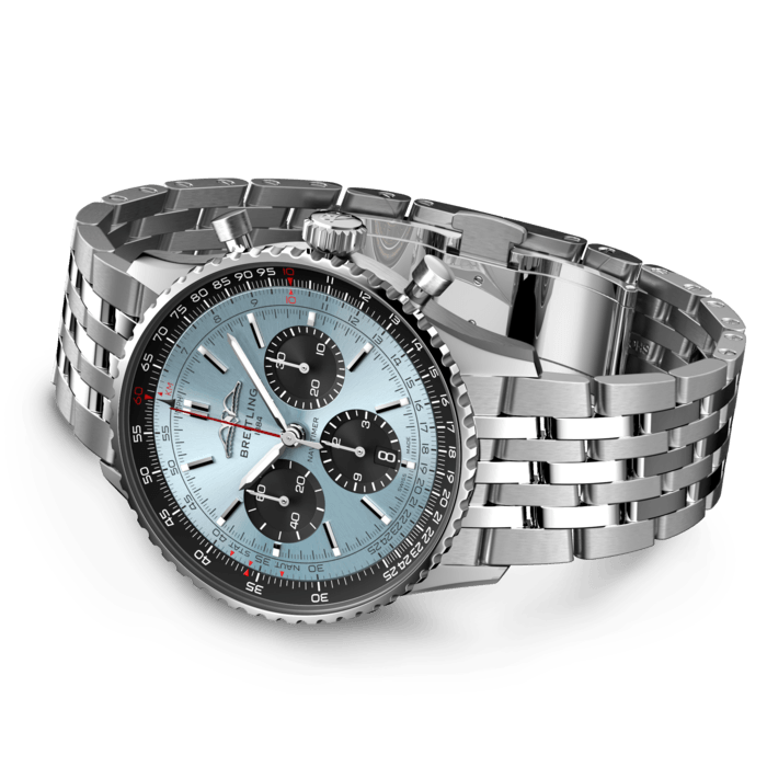 [Super Clone]Breitling AB0138241C1A1 Navitimer B01 Blue Dial - Νew【Super Clone】