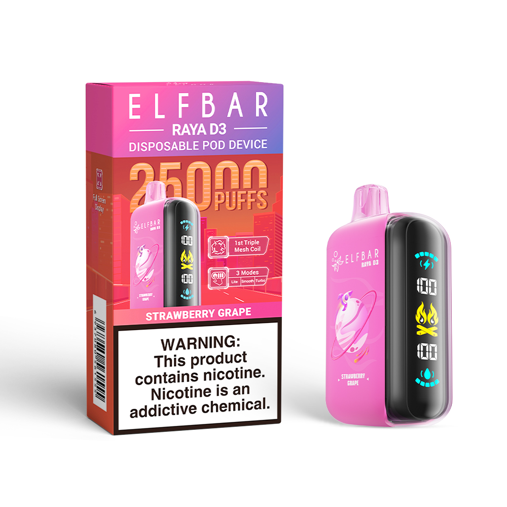 ELF BAR RAYA D3 25000 PUFFS