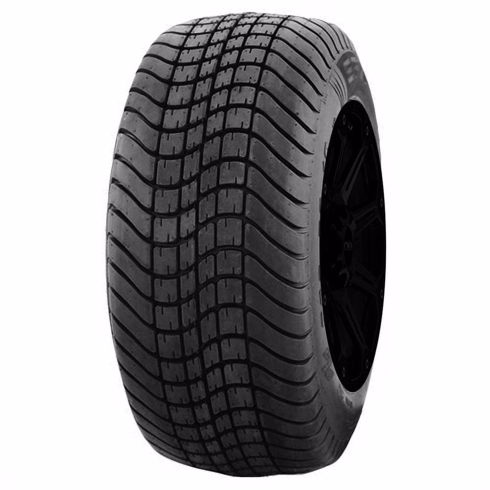 215/50-12 P825 Journey Golf Cart 78F Load Range B Black Wall Tire