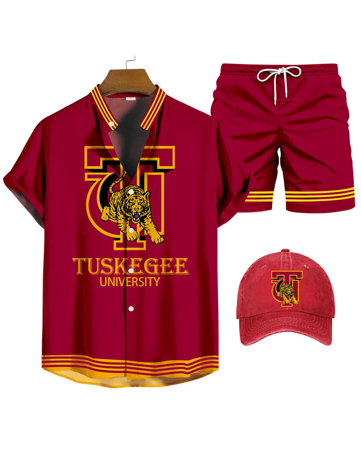 Ensemble trois pièces chemise Université de Tuskegee 072