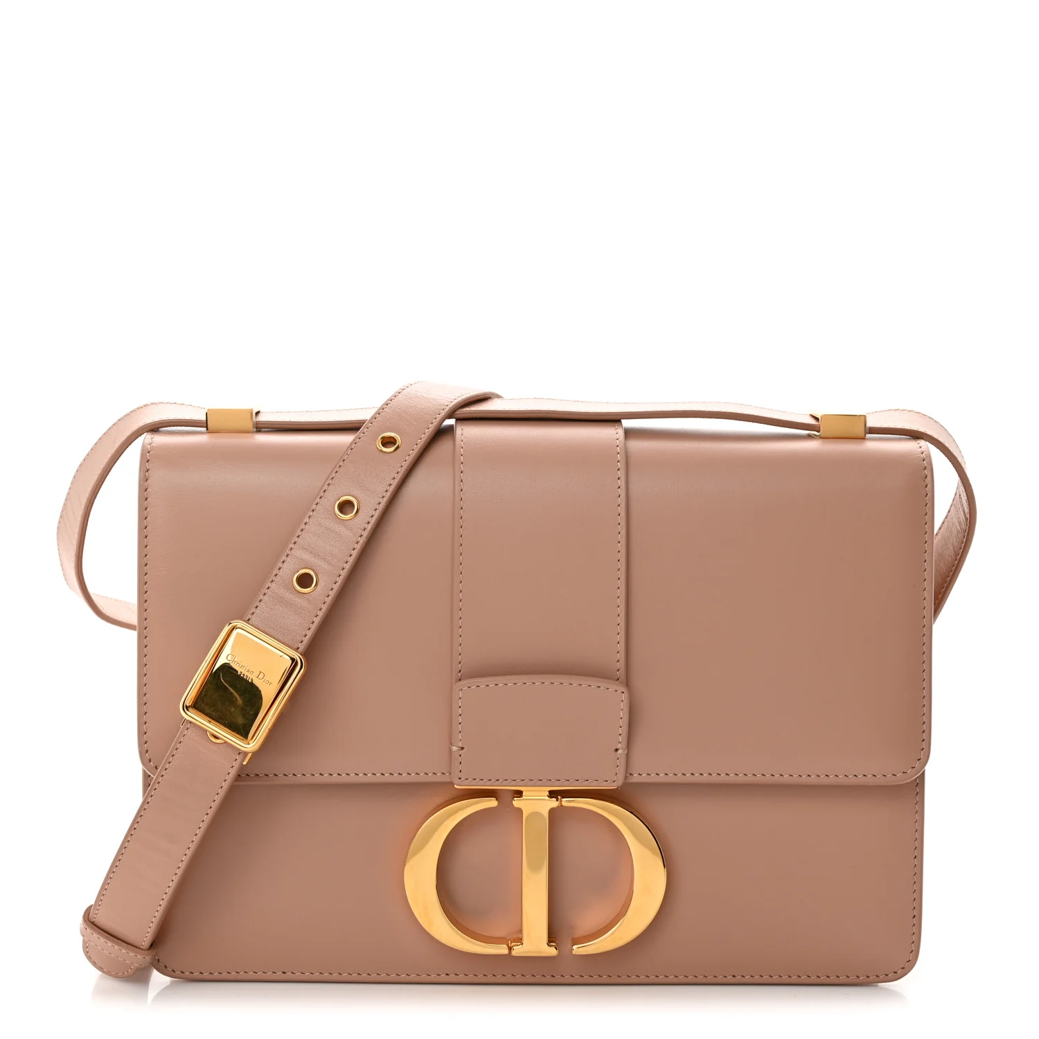 Box Calfskin 30 Montaigne Flap Bag Rose Des Vents