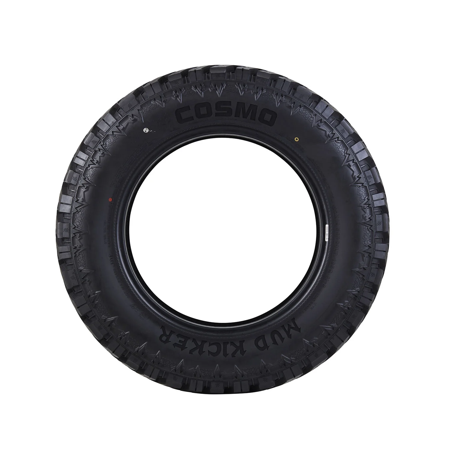 Set of 2 Cosmo Mud Kicker LT33X12.50R20 119Q F Tires