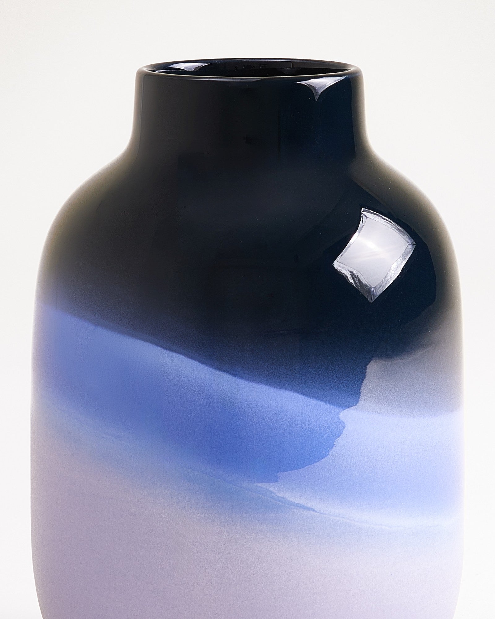 NUNO - VASE M DARK BLUE BLUE