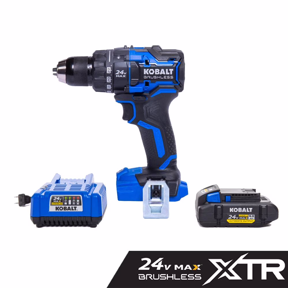 XTR 24-volt 1/2-in Keyless Brushless Cordless Drill ( Hard Case Included )